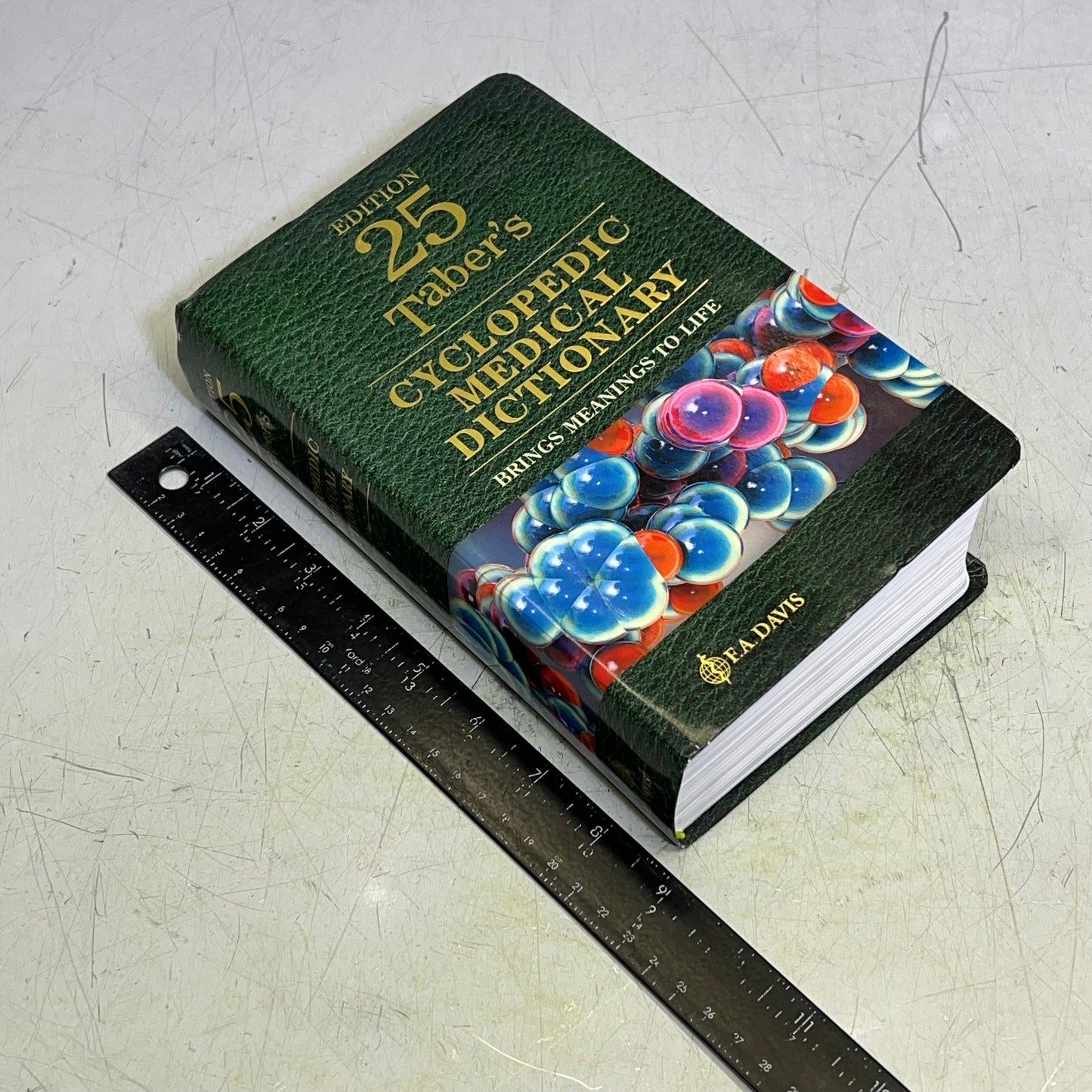 EDITION 25 TABER'S CYCLOPEDIC MEDICAL DICTIONARY Paperback Book By Donald Venes