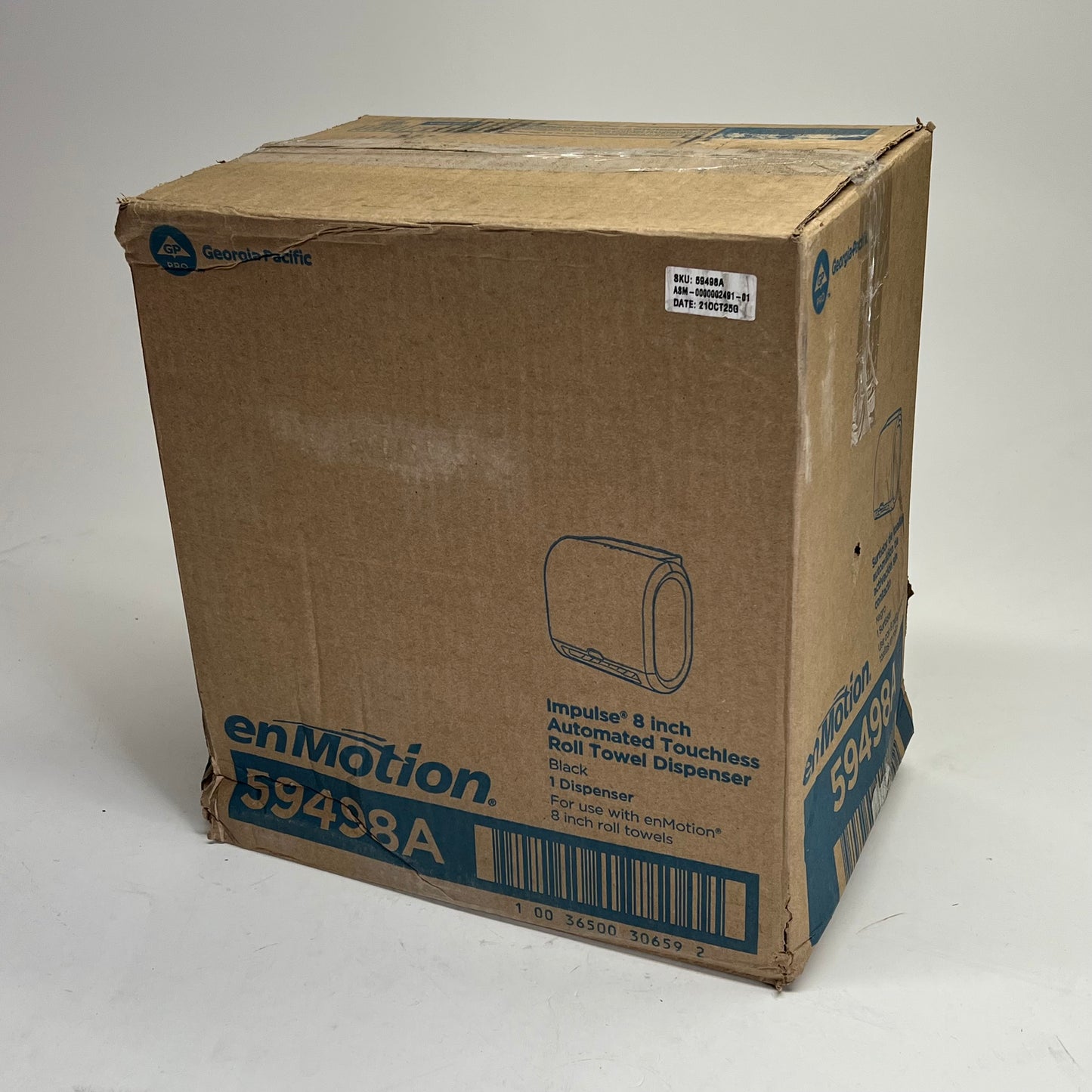 ENMOTION Impulse Automated Touchless Paper Towel Dispenser 8" 1 Roll 59498A