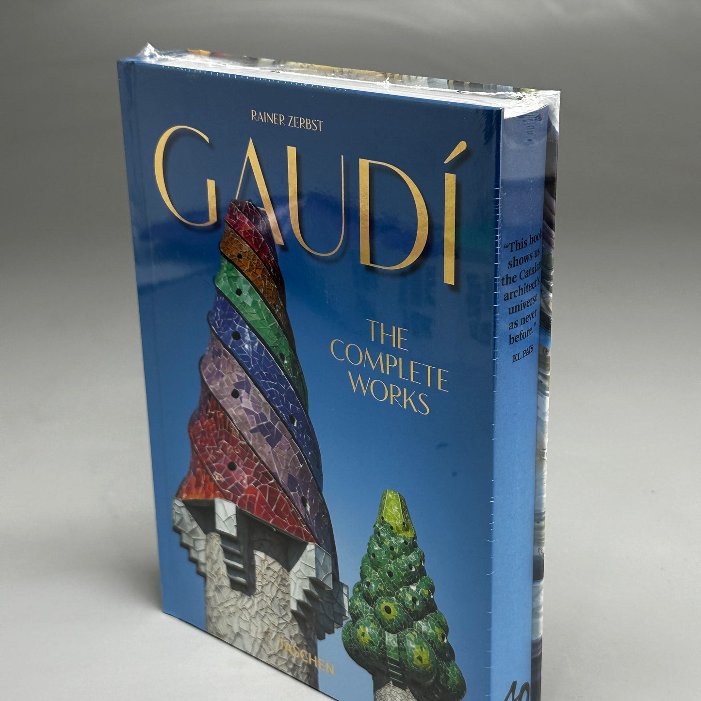 TASCHEN Gaudí The Complete Works 9.8"x13.4" Blue