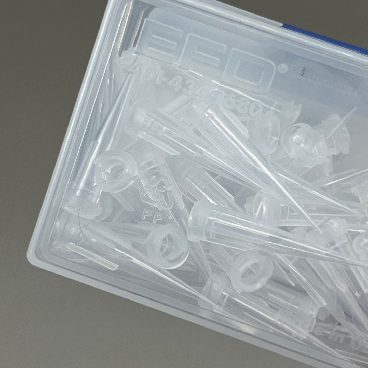 NORDSON Dispensing Tip, Tapered, Smoothflow, 27 Gauge 50/Box Clear 7018417