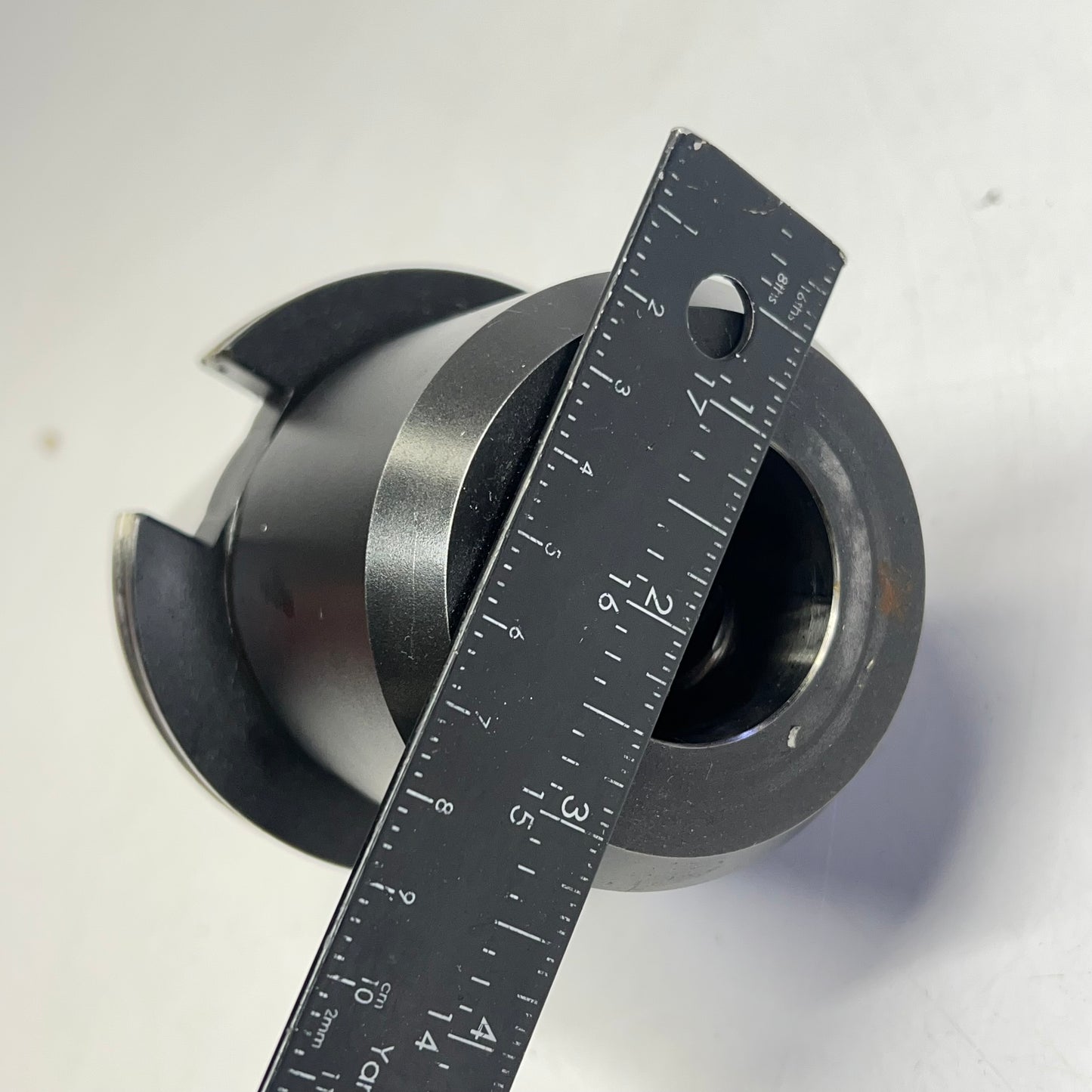 Cat 50 End Mill Holder for CNC Machining  ~1-1/2" Bit Hole Dia (Used)