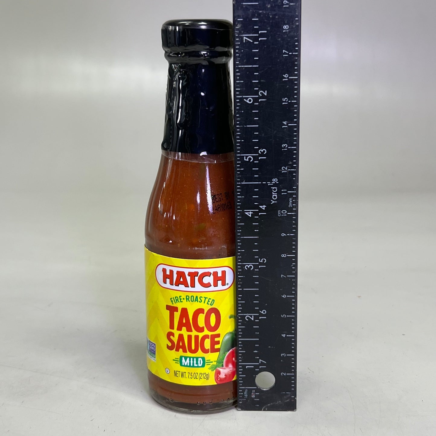 ZA@ HATCH (12 PACK) Fire Roasted Taco Sauce 7.5 oz BB 10/25 (New) B
