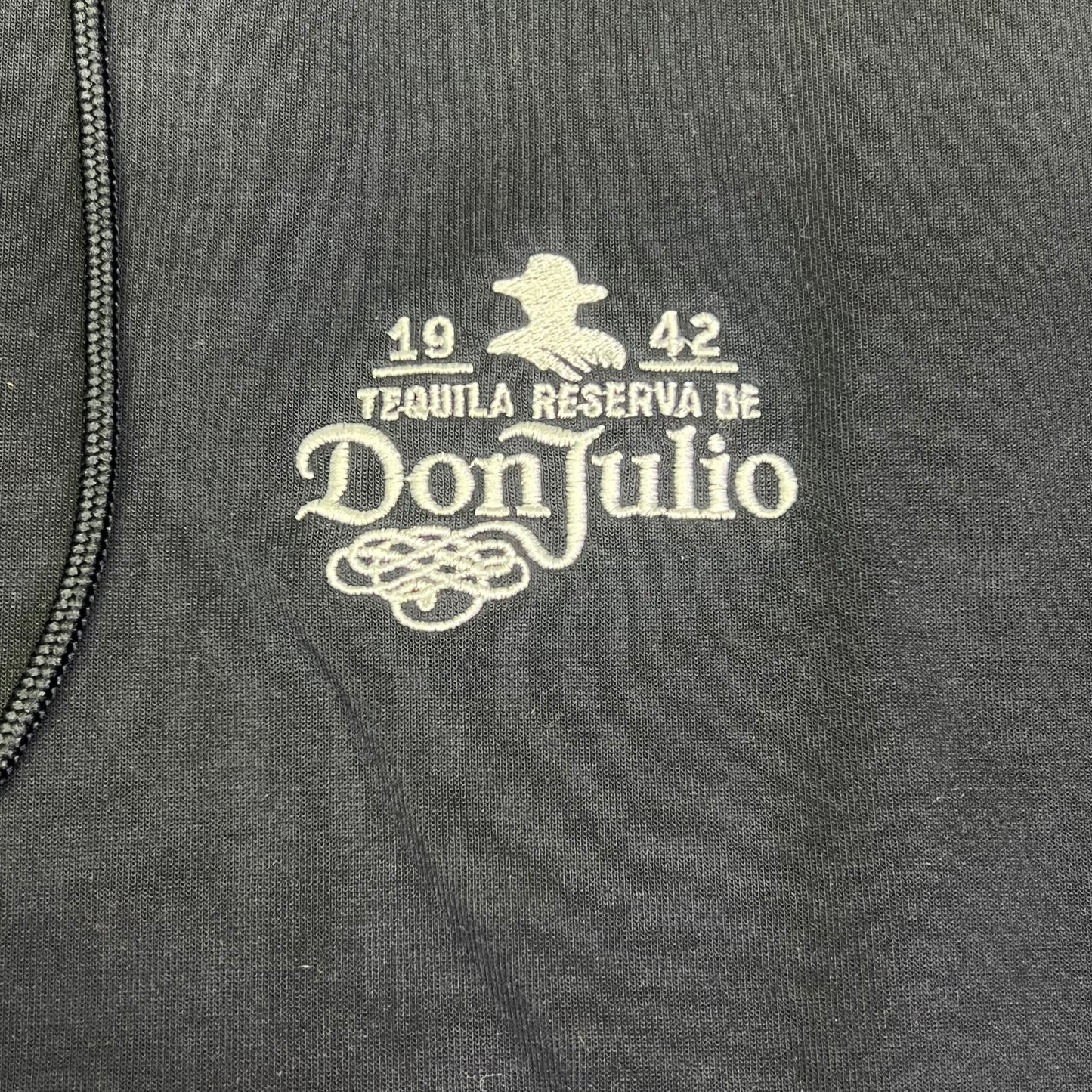 SPORTS TEK Don Julio Long Pullover Hoodie Cowl Neck Women's Sz S Black/White