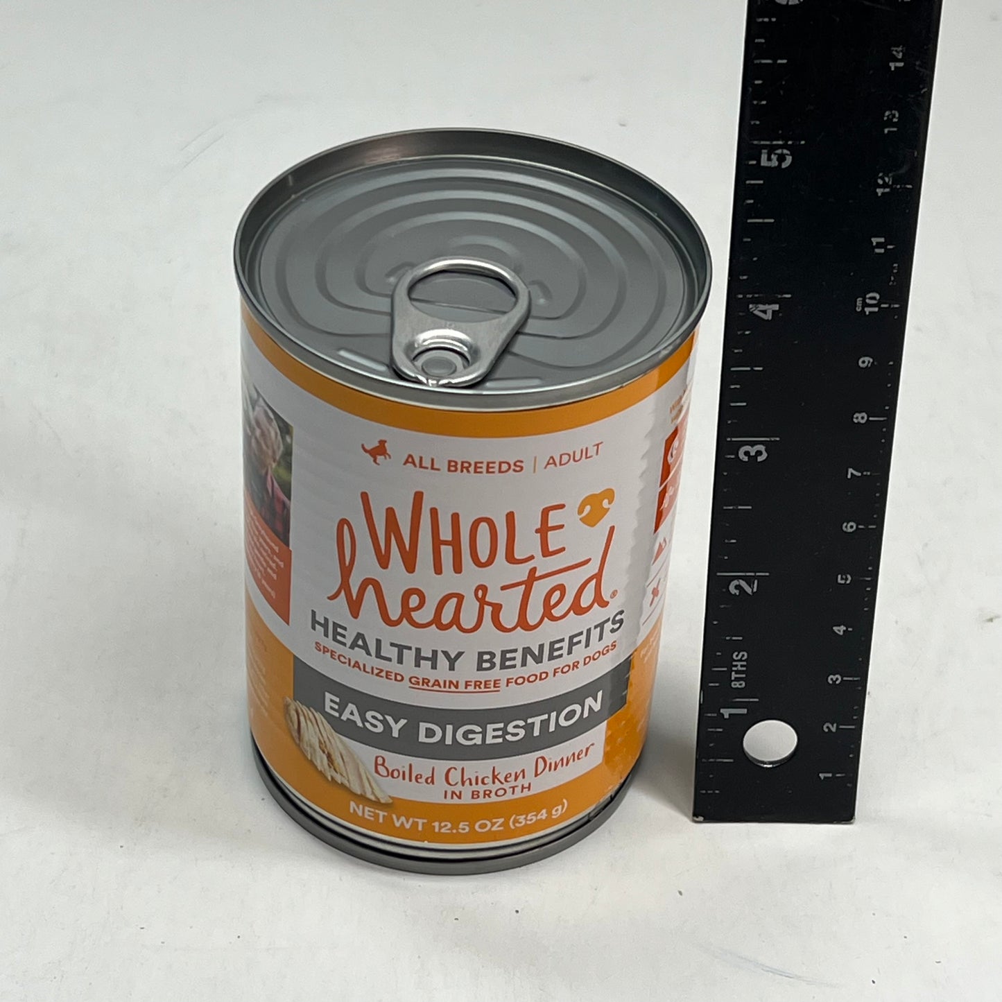ZA@ WHOLE HEARTED (8 PACK) Healthy Benefits Easy Digestion Boiled Chicken Dinner   12.5oz BB 02/29