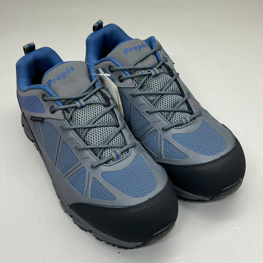 PROPET Seeley II Men's Work Boot Waterproof Men's Sz 12 W (E) Grey/Blue MAU012M