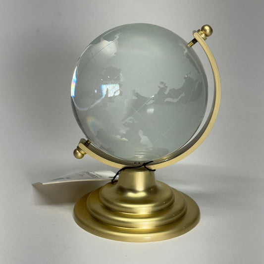 PAPER SOURCE Crystal Globe Sz 4.5"H Clear 651-001