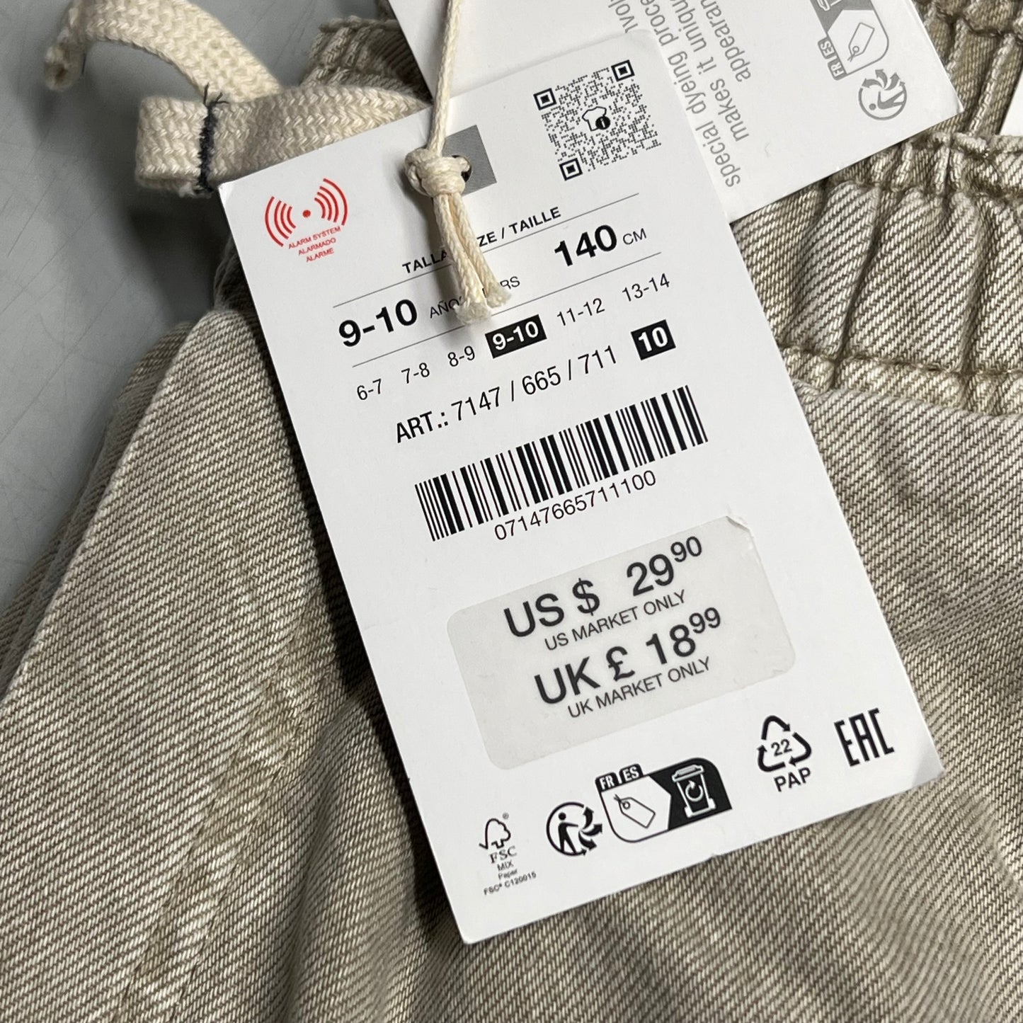 ZA@ ZARA Lot of  Kids Clothing Tee-Shirts, Jeans & Shorts Boy's Assorted Sizes