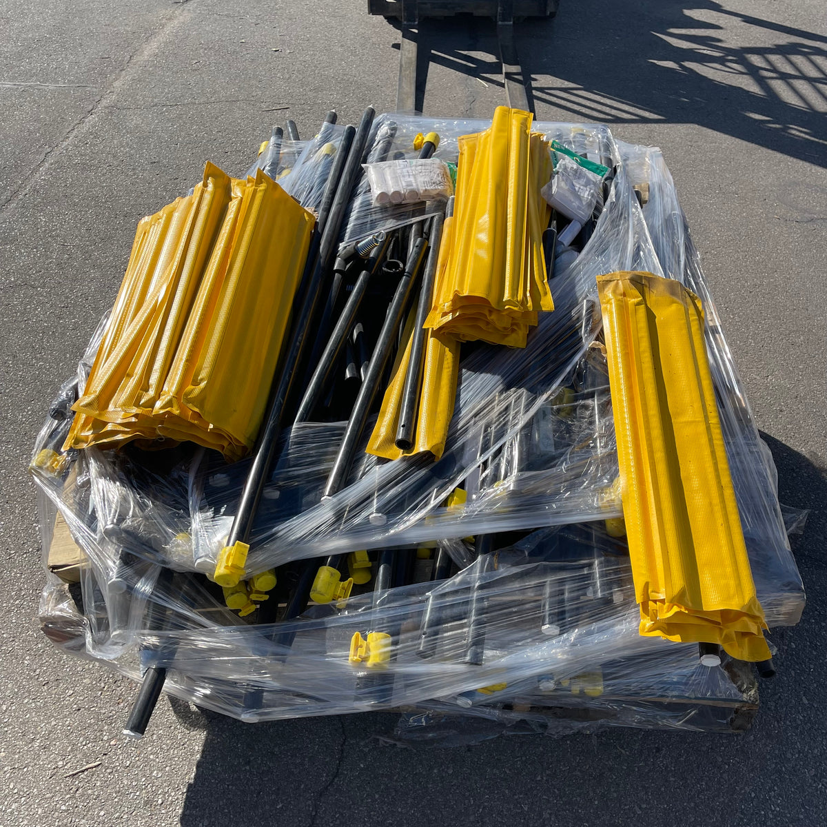 CIRCO(?) Carport/Greenhouse Parts Black & Yellow