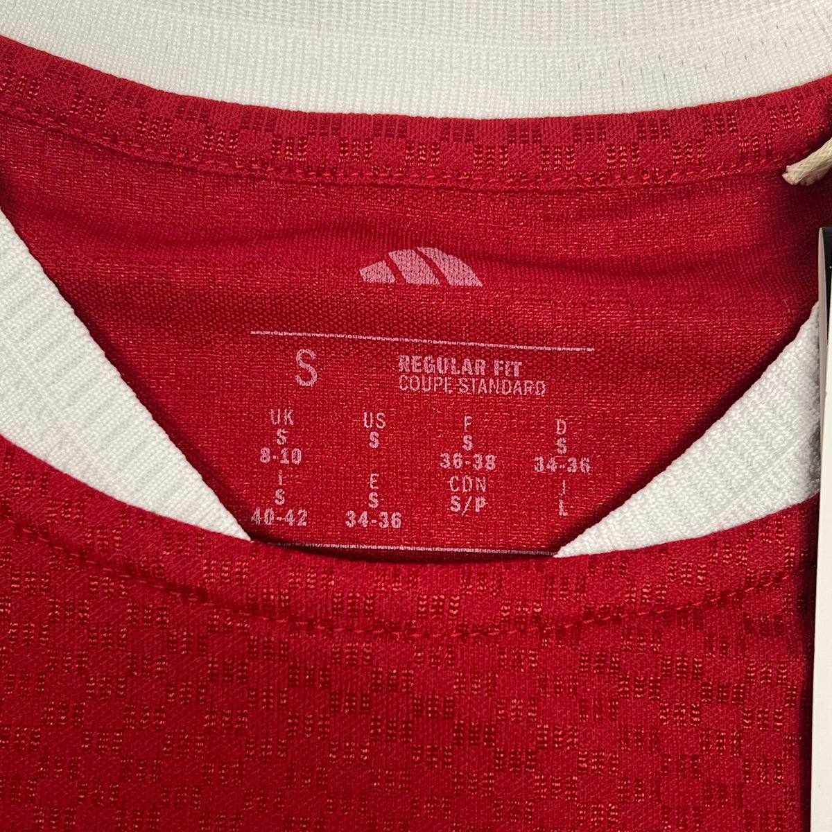 ADIDAS Trio26 Competition Match Day Jersey Women's Sz S Red/White KA6190