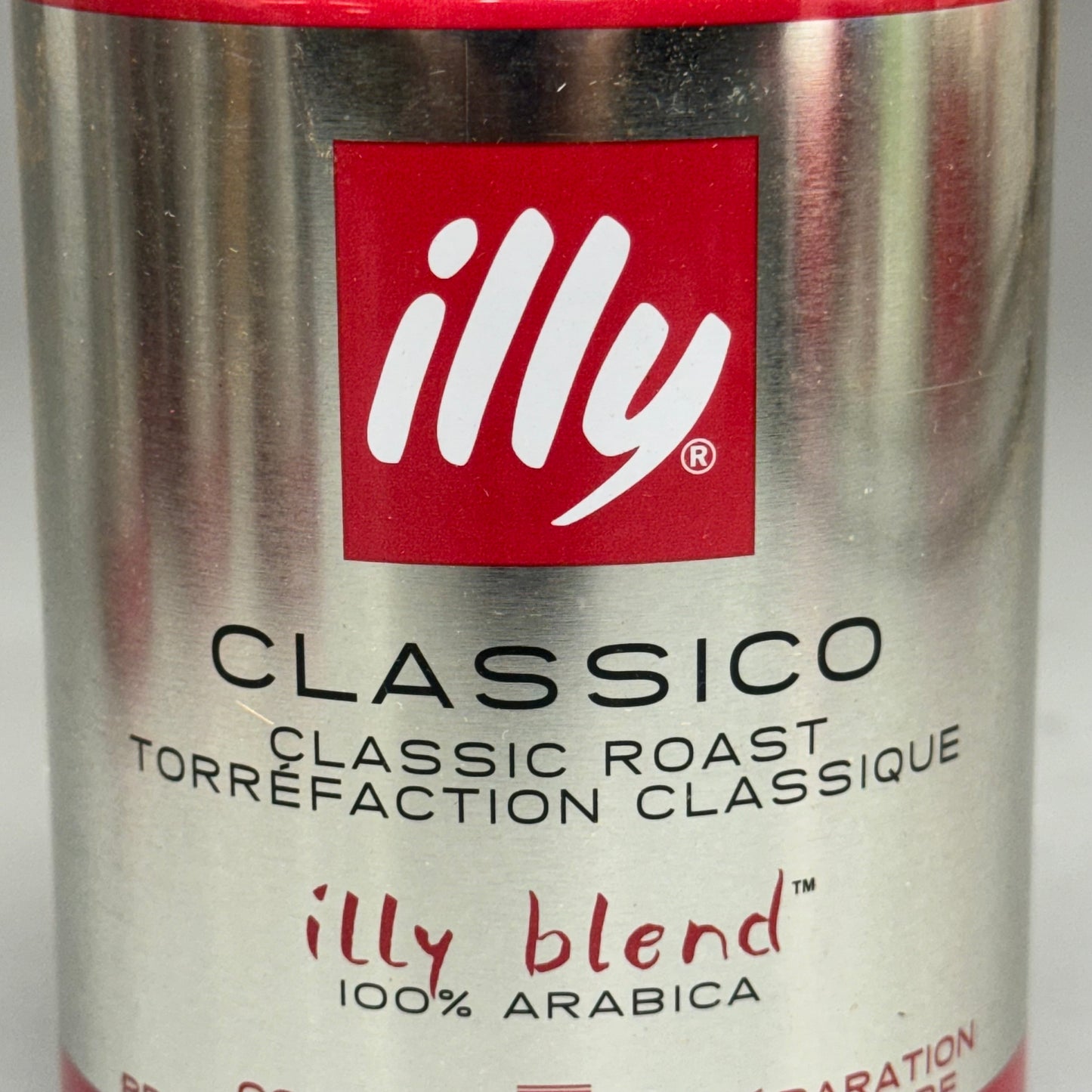 ILLY BLEND Classico Classic Roast Coffee 100% Arabica 8.8oz Exp 4/25