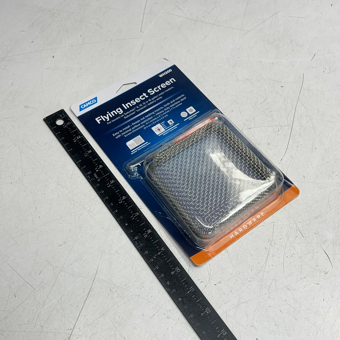 CAMCO (2 PACK) Flying Insect Screen For Louvers Suburban 6,10,12 Or 16 Gal 42150