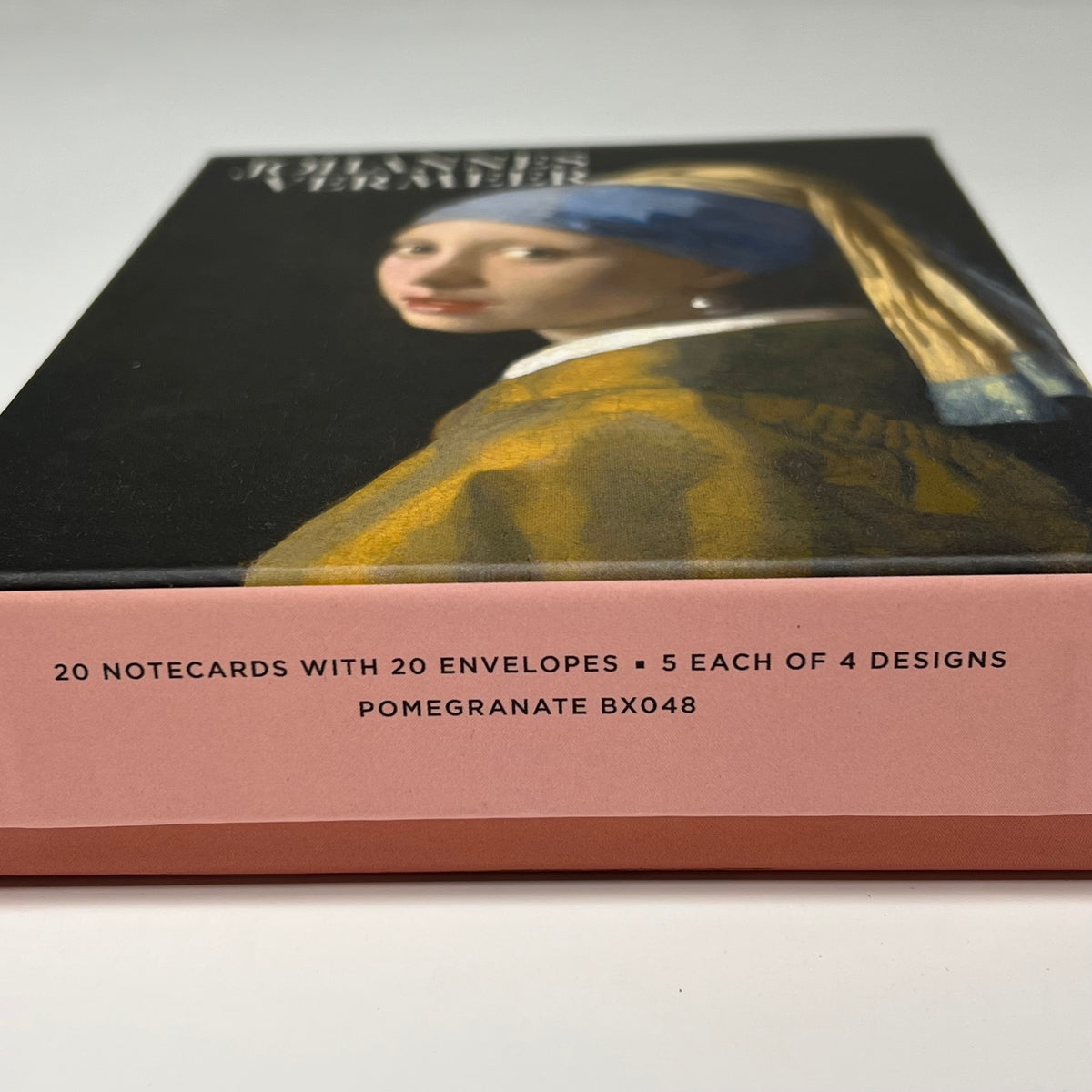POMEGRANTE (20 PACK) Johannes Vermeer Notecards W/ Envelopes  4x6" BX048