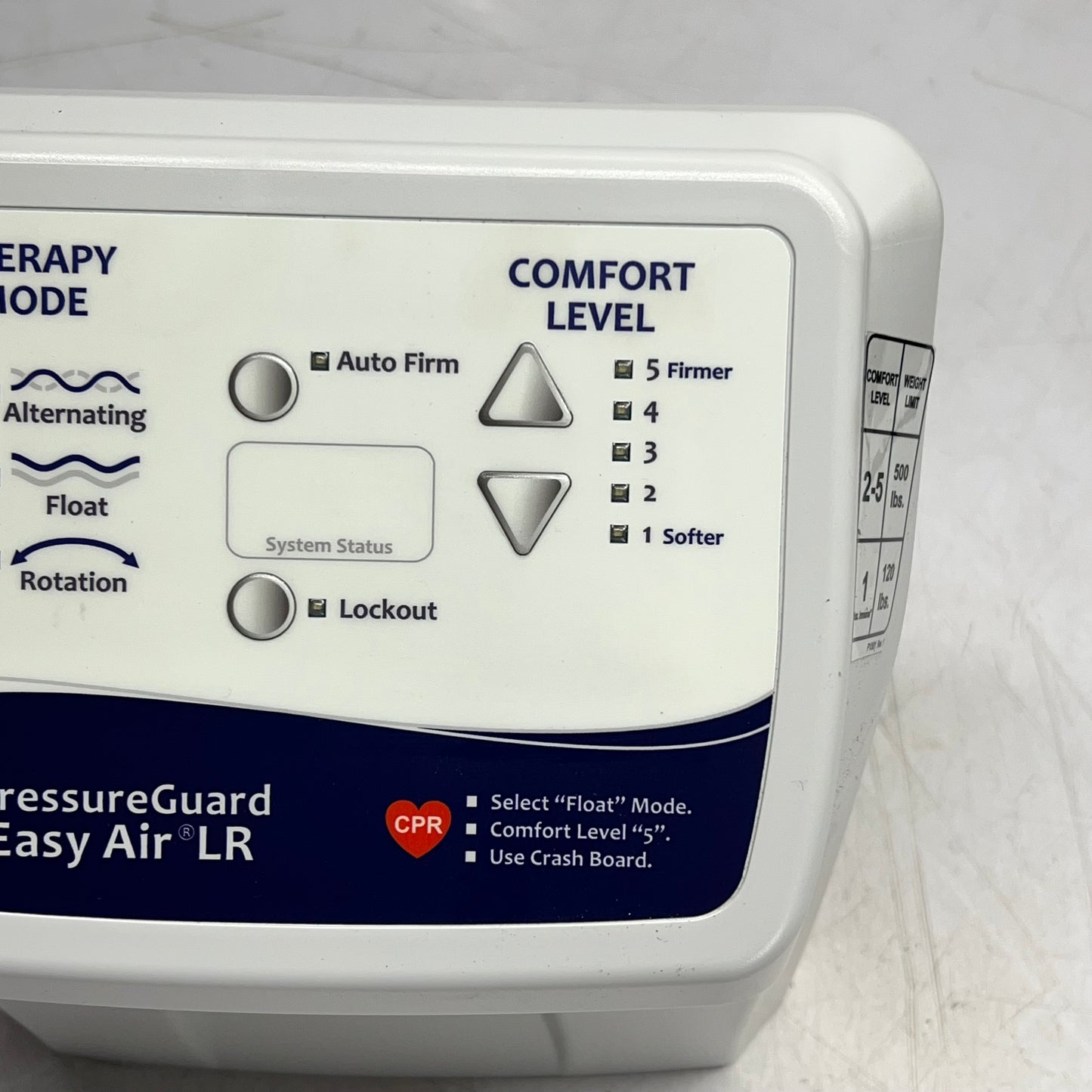 SPAN Programable Easy Air Lateral Rotation Control Unit 120VAC/50Hz White 8210