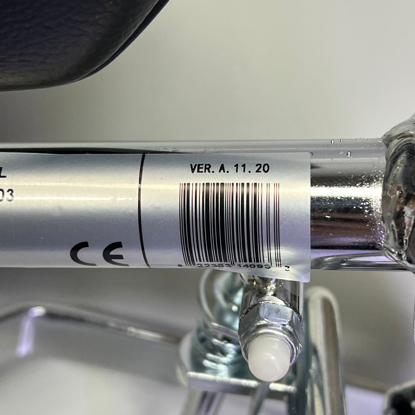 DRIVE (PAIR) Aluminum Articulating Elevating Leg Rests 1-1/2" Spacing STDELR-AL