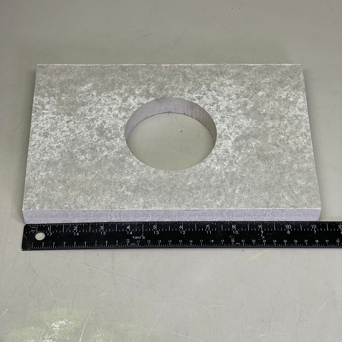 PORTLANDPRODUCTS (10 PACK) Primed Smooth Large Light Block O/D 7.25" x 11.25" x I/D 3-5/8" Grey PS191LBL