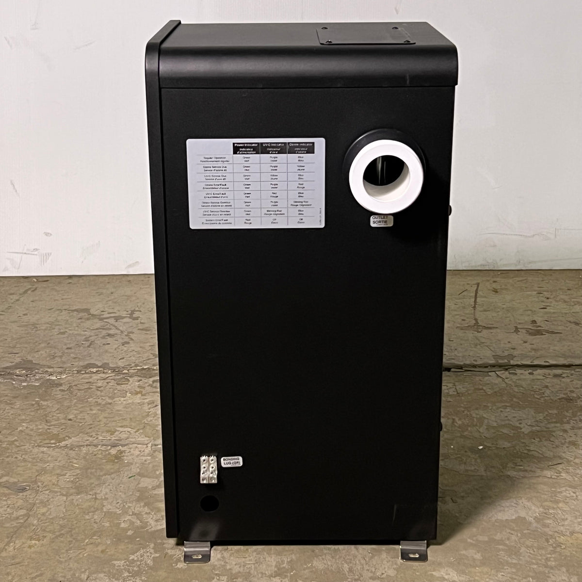 CMD Del Ozone + UV-C System Black & Green AOP-025