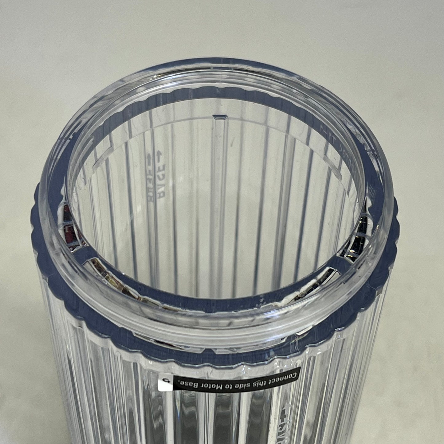 ZA@ BEAST Go Cordless Premium Portable Blender W/ Drinking Cap & Straw 11.12V Cloud White (As-is)