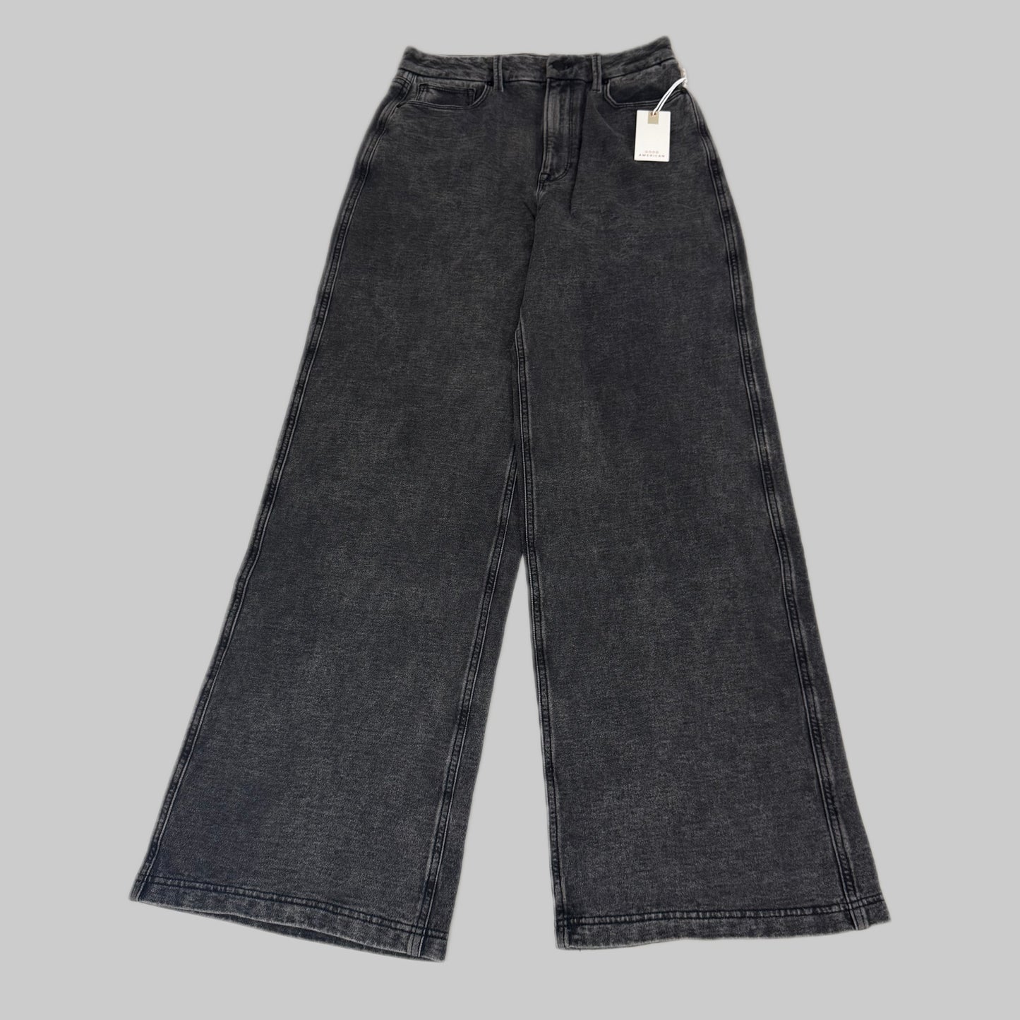 GOOD AMERICAN Jeanius Good Skate Jeans Women's Sz 10 Black GS0409BVN