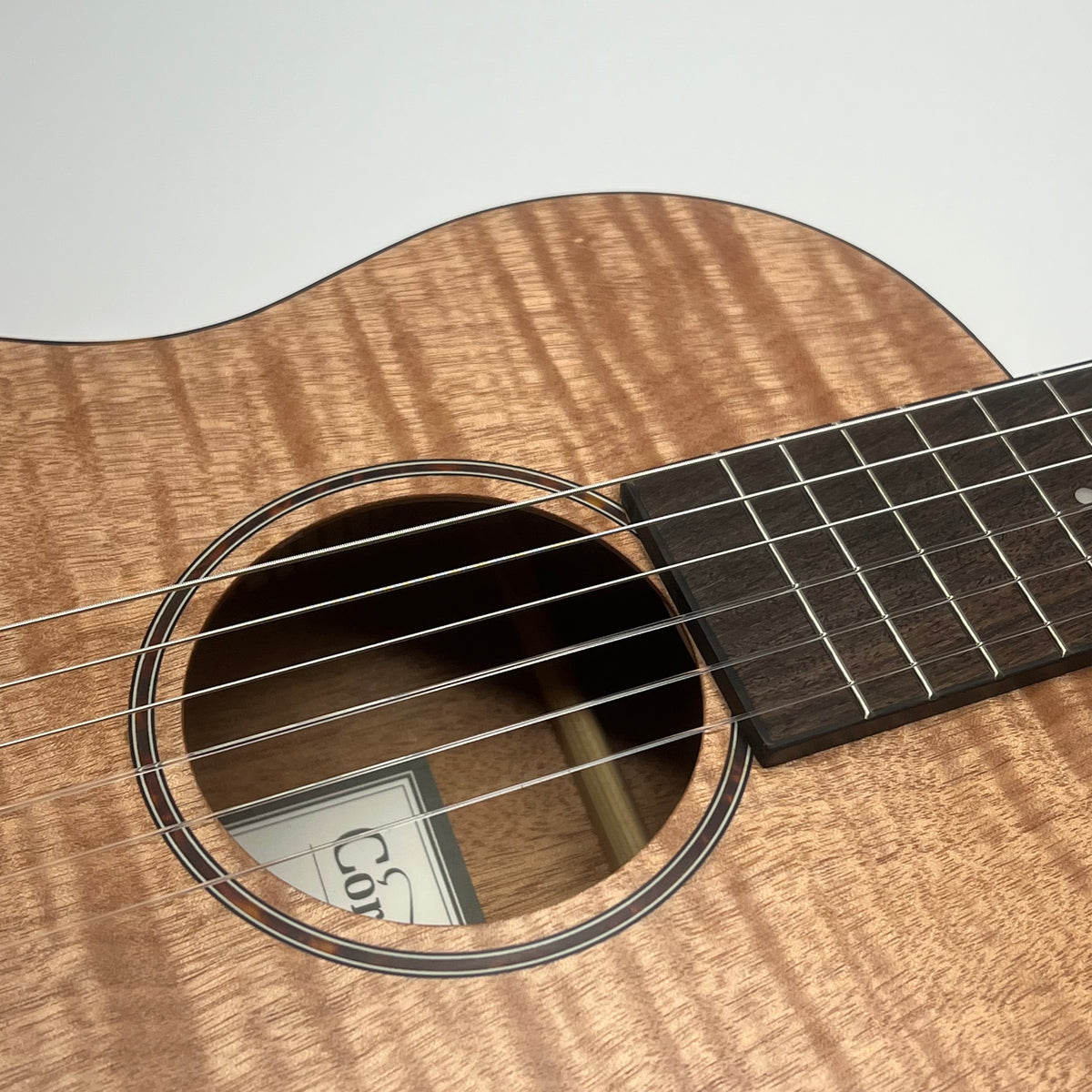 CORDOBA Mini Ii Fmh Nylon String Acoustic Guitar 15.62" L Flamed Mahogany
