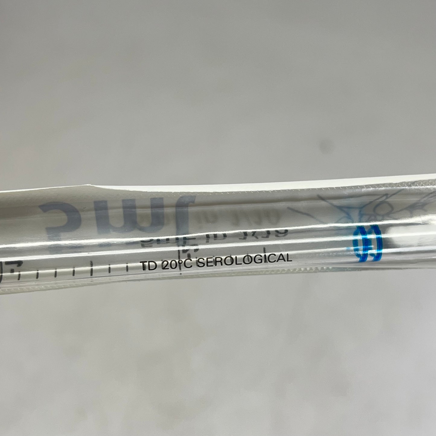 GENE MATE (50 PACK) Serological Pipettes Individually Wrapped 5ml Clear P-28375