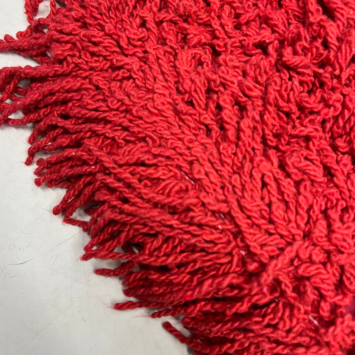 SHENZHEN (2 PACK) Synthetic Cotton Long Mop Head 37" X 6" Red/Green DP0018