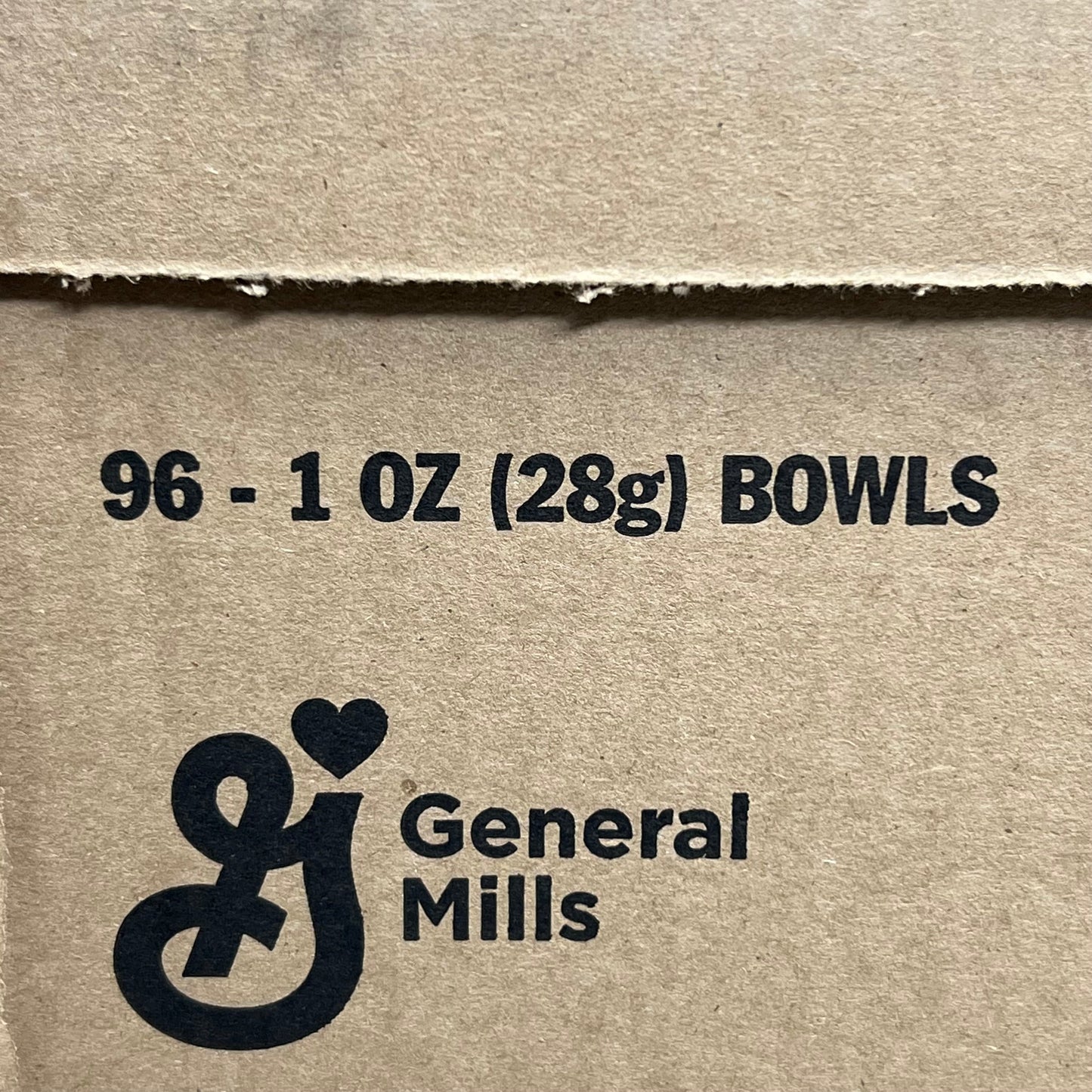 ZA@ GENERAL MILLS (96 PACK) Blueberry Chex Bowlpak 1 oz Each Bowl BB 10/24