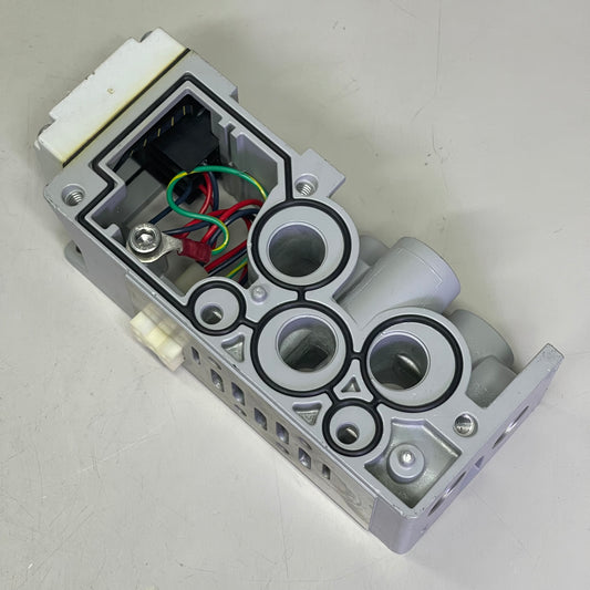 PARKER 5-Port Solenoid Valve For Pneumatic Systems (H2 Or H3 Assembly) Grey