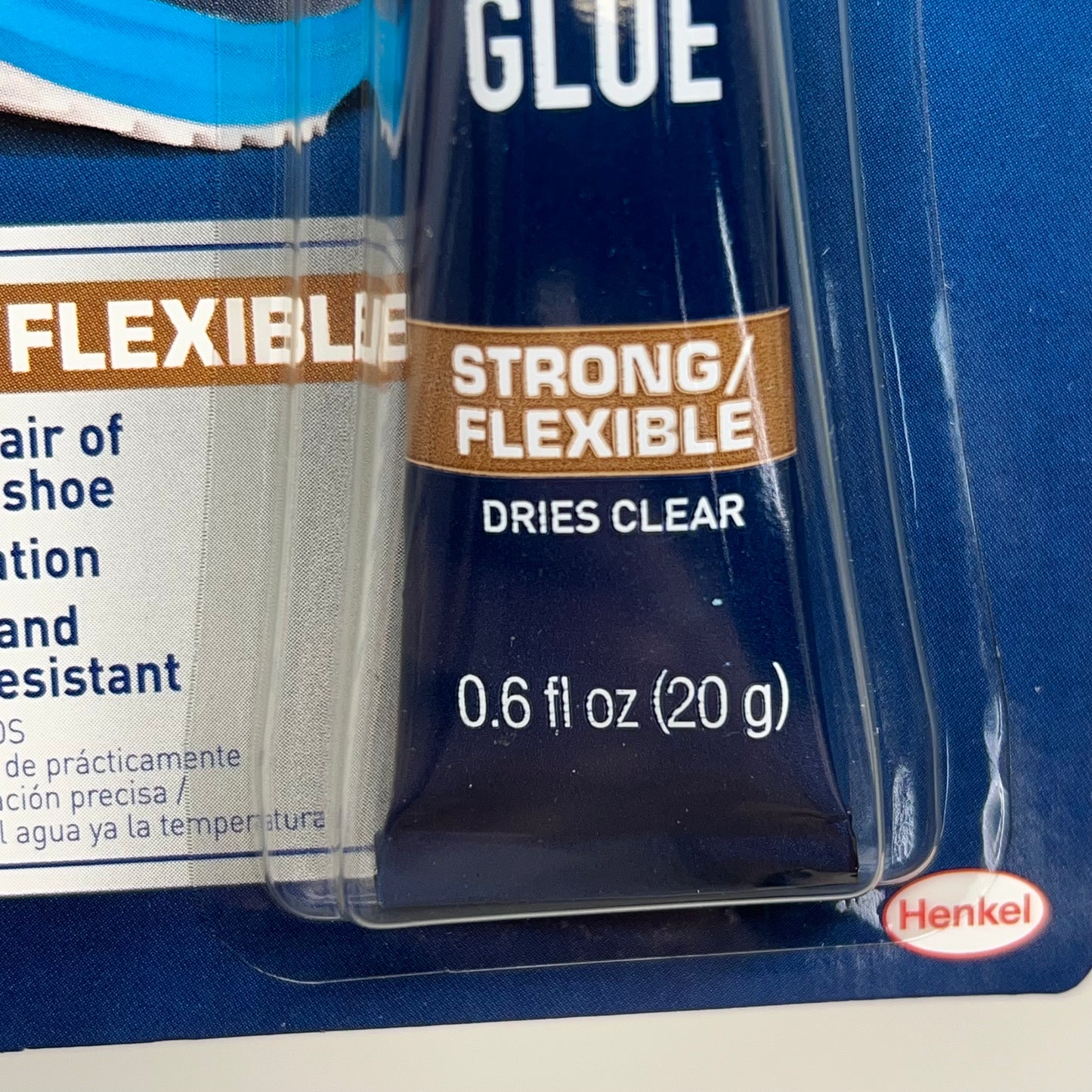 HENKEL LOCTITE (3 PACK) Permenent Shoe Glue Strong & Flexible 0.6fl oz 2320563