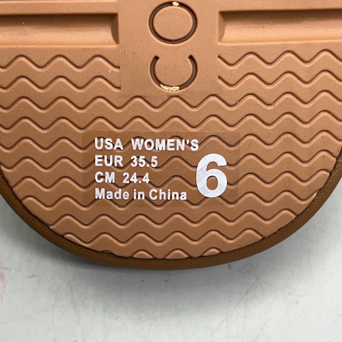 COBIAN Palmilla Braided Synthetic Leather Strap Sandals Women's Sz 6 EU 35.5 Tan PAL25-230-6