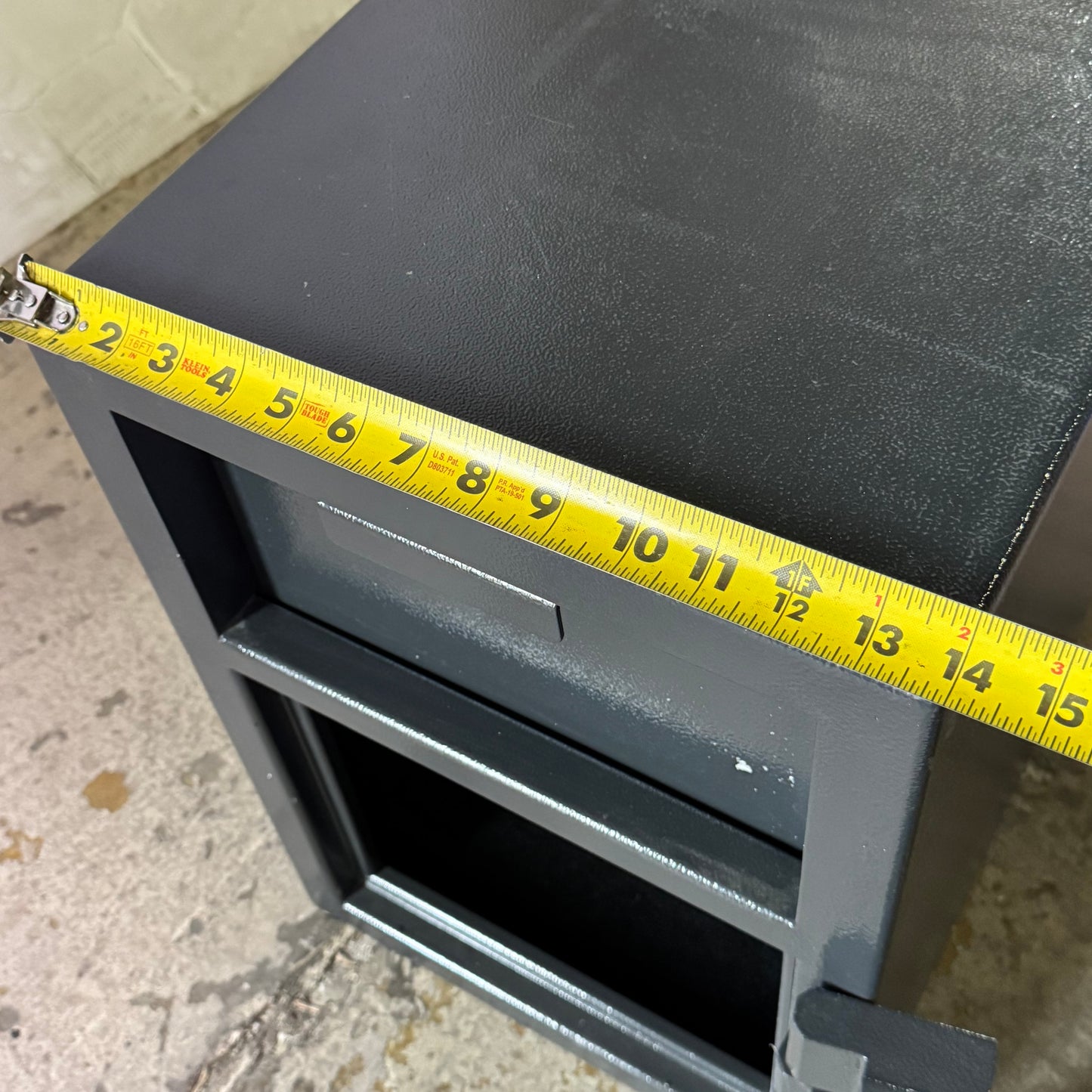 SENTRYSAFE Depository Safe Box 0.9 Cu. Ft. 14" x 14" x 20"H Dark Grey DH-074E