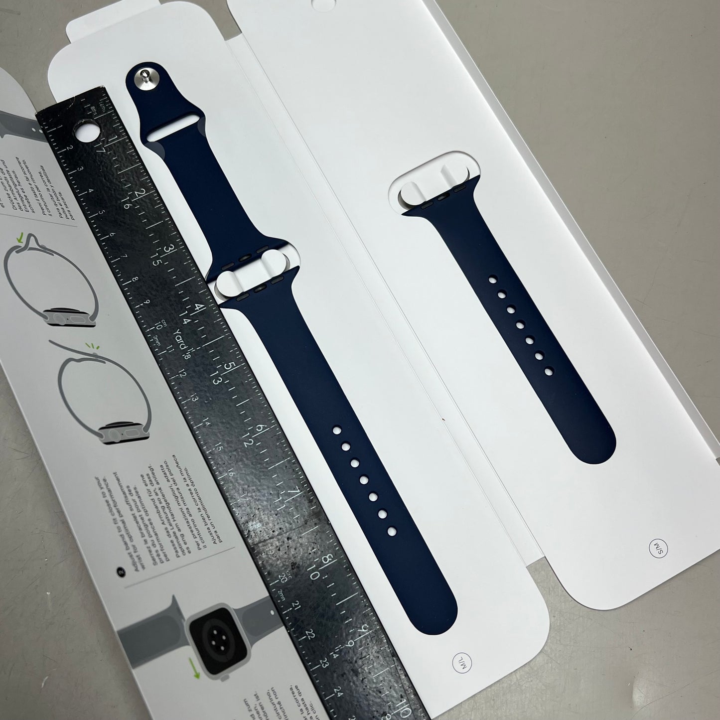 APPLE Sport Band For Apple Watch  44mm  Deep Navy MYAX2AM/A