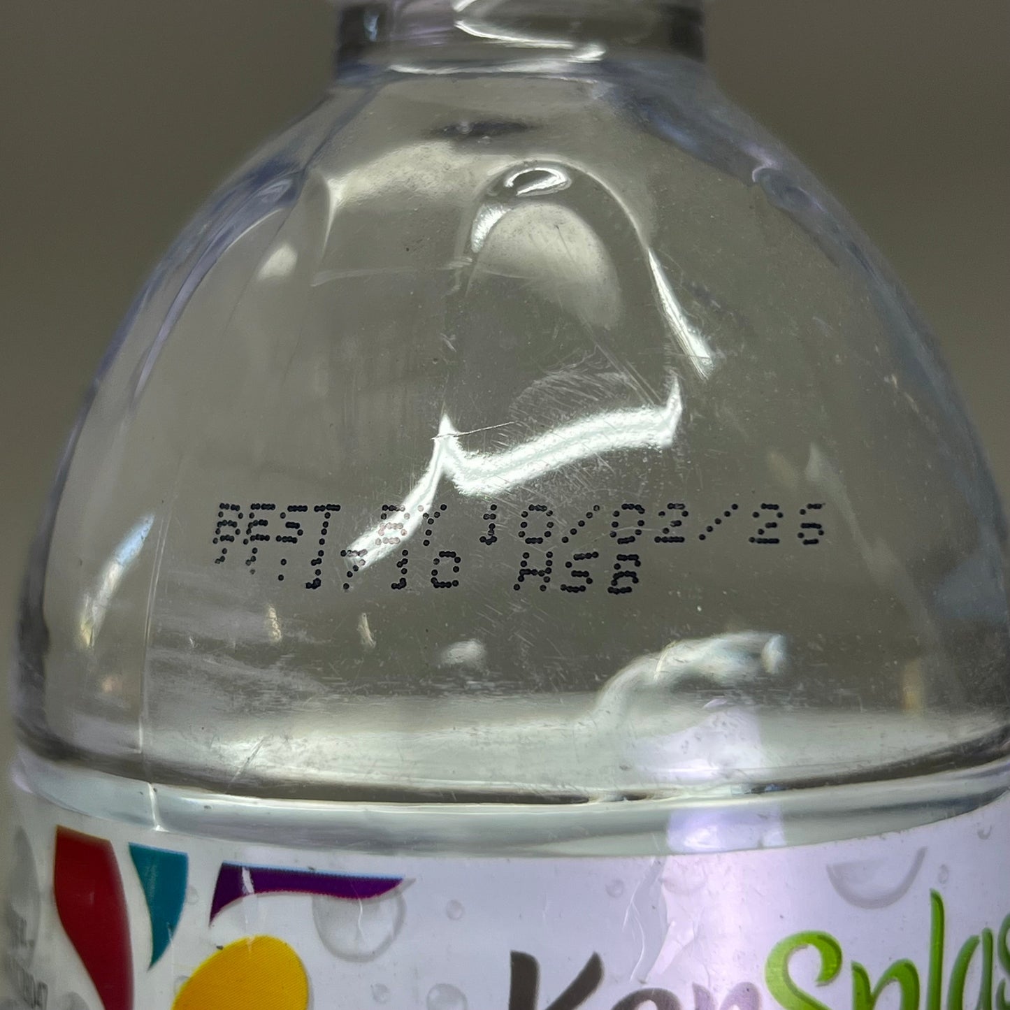 ZA@ KERSPLASH (24 PACK) Spring Water 16.9 fl oz BB 10/25 A
