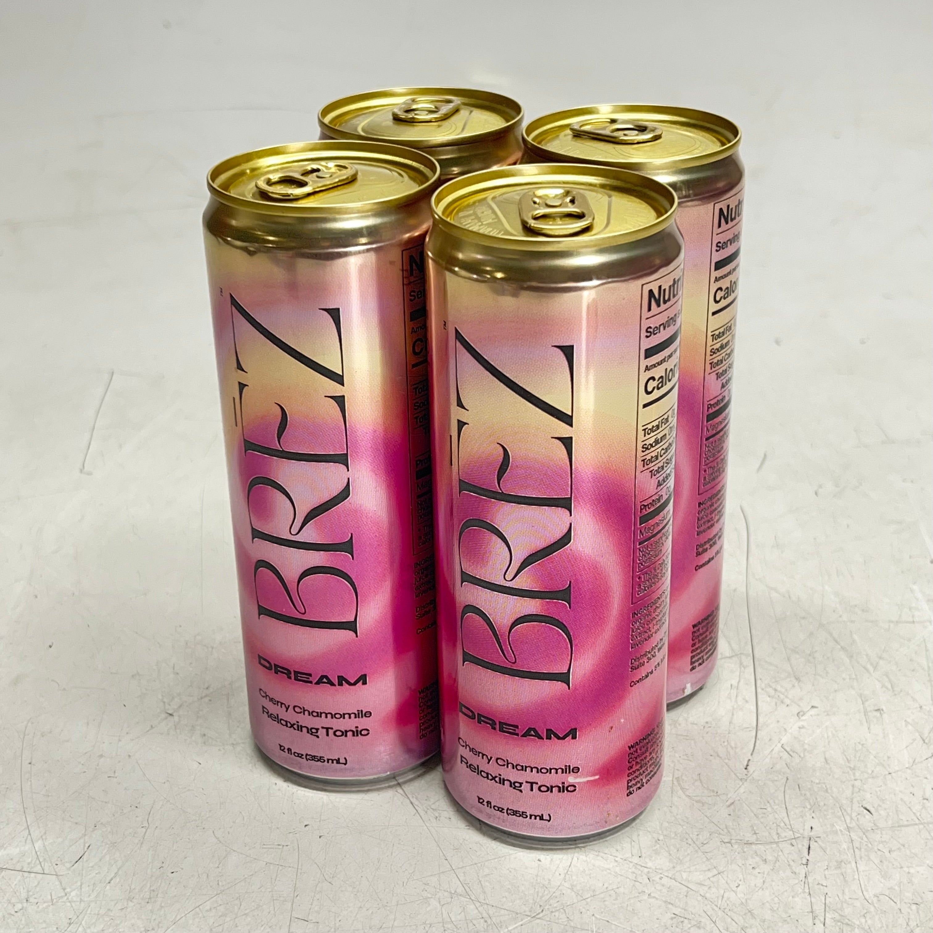 ZA@ BREZ (4 PACK) Dreams Cherry Chamomile Relaxing Tonic Non