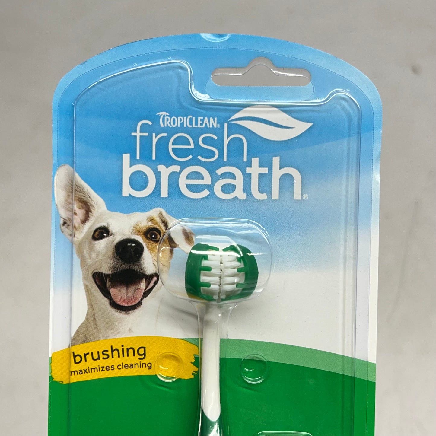 TROPICLEAN (2 PACK) Fresh Breath Oral Care Kit for Dogs Plaque & Tartar Control