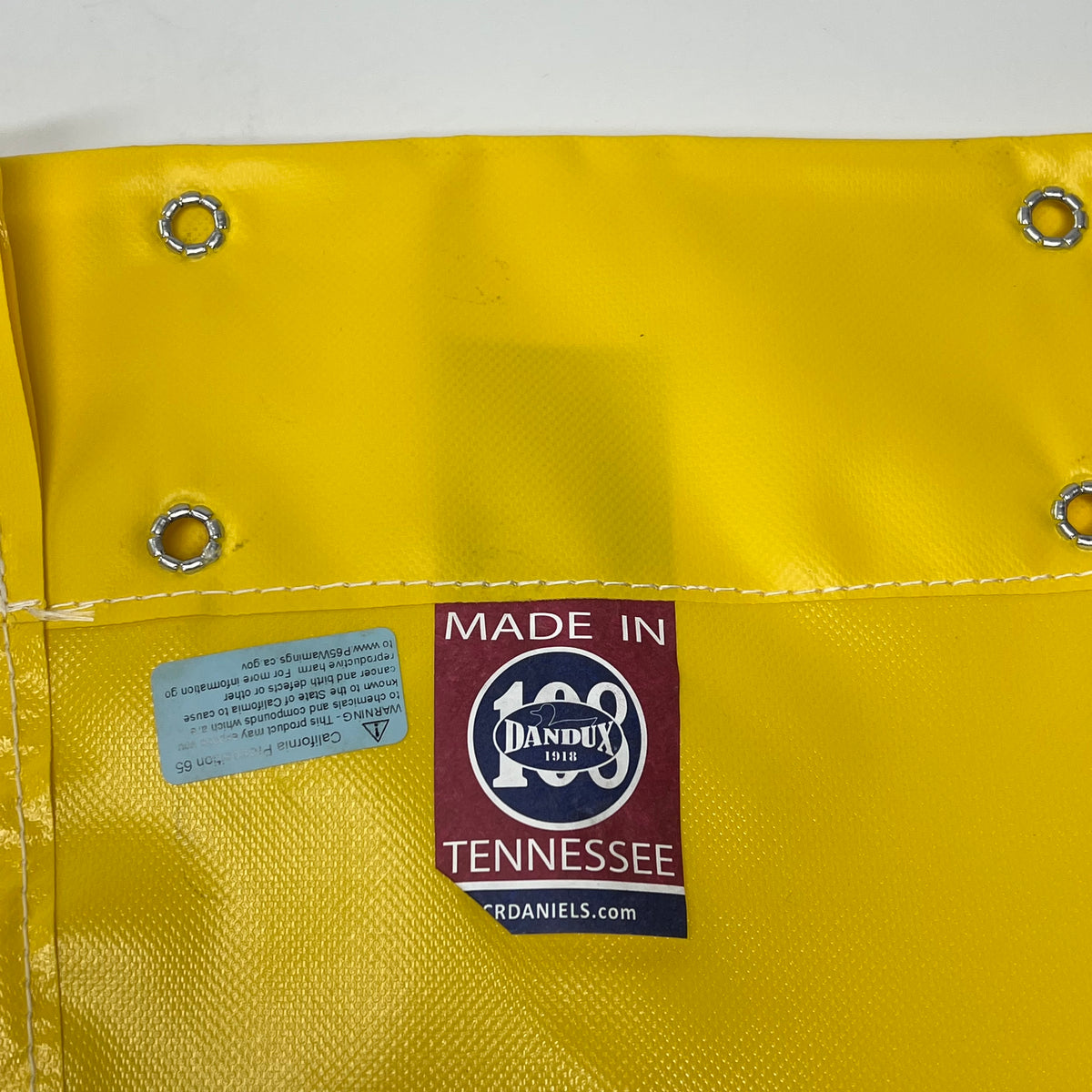 DANDUX Vinyl Heavy Duty Replacements Liner 12 Bushel Yellow 400065G12Y