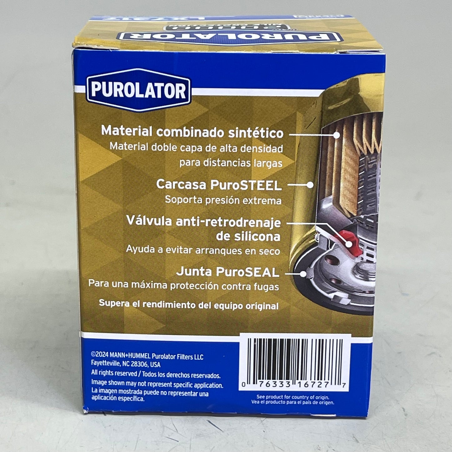 PUROLATOR (6 PACK) Maximum Protection Oil Filter 20000 Miles LX7317