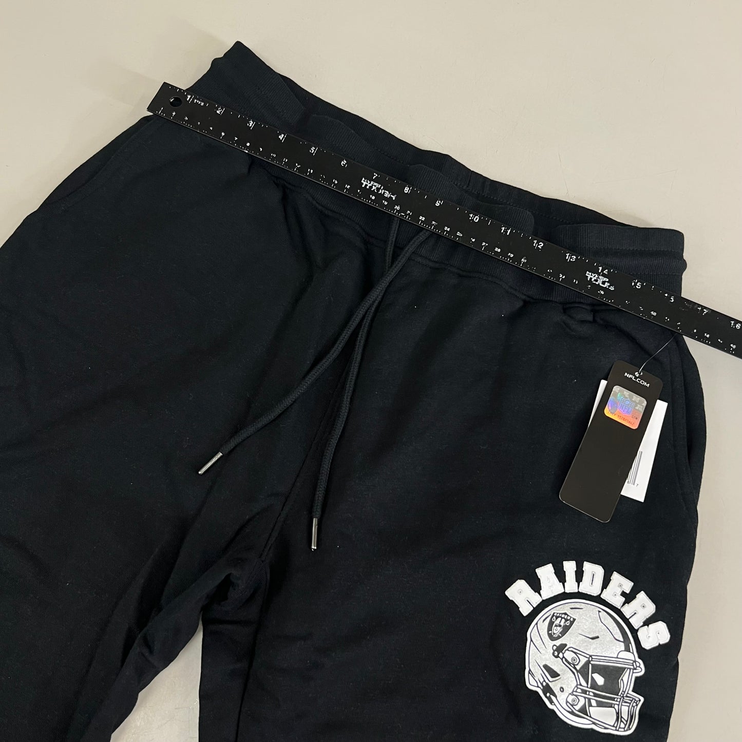 NFL Las Vegas Raiders Jogger G-lll Sports By Carl Banks Pants Men's Sz L Black