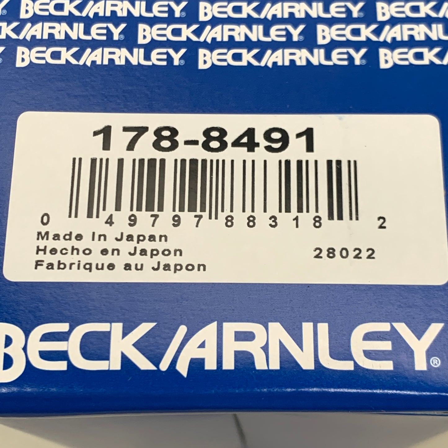 BECK ARNLEY Direct Ignition Coil for Lexus and Toyota Vehicles 178-8491