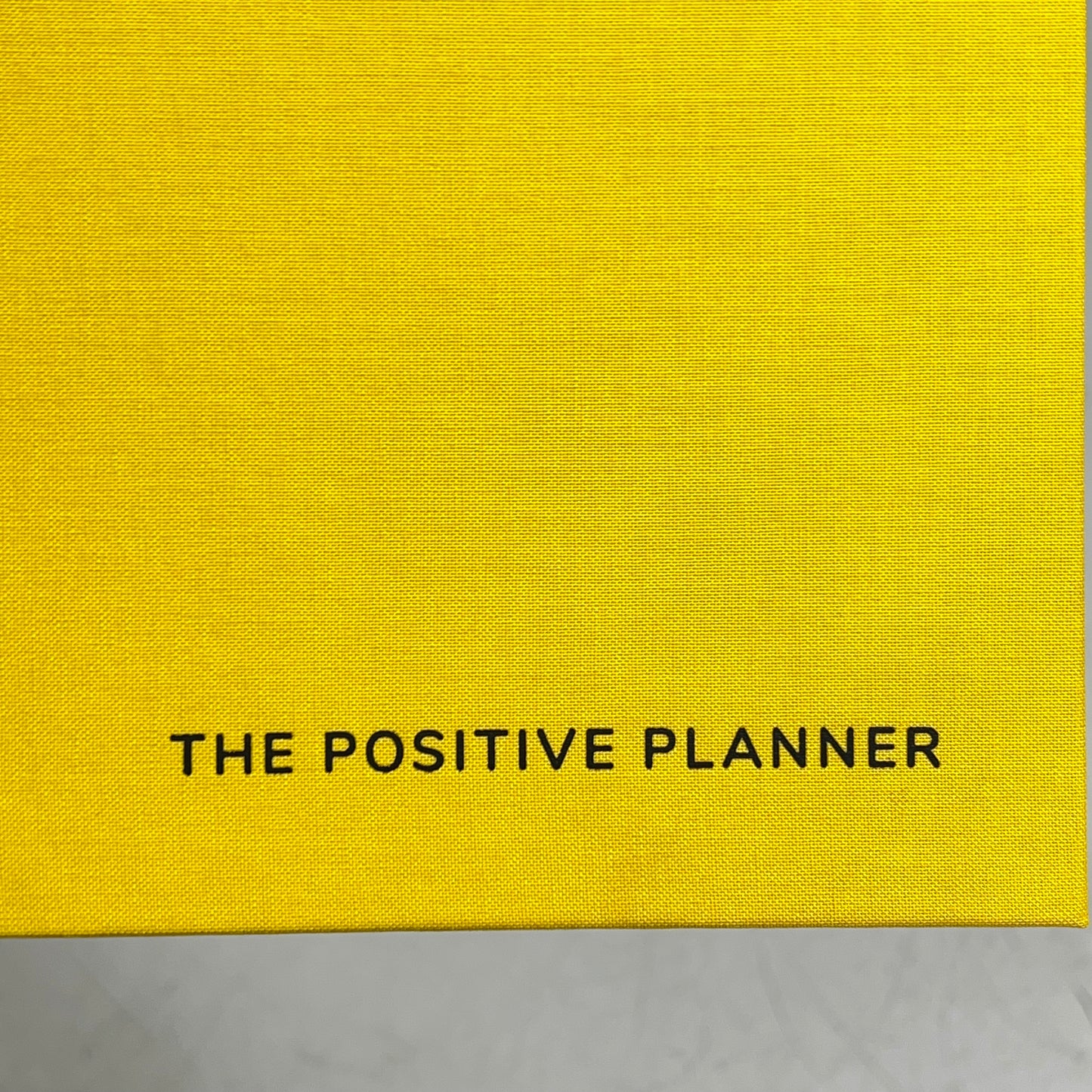 THE POSITIVE PLANNER 12-Week Planner Help Prioritize Mental Health Hardback Book