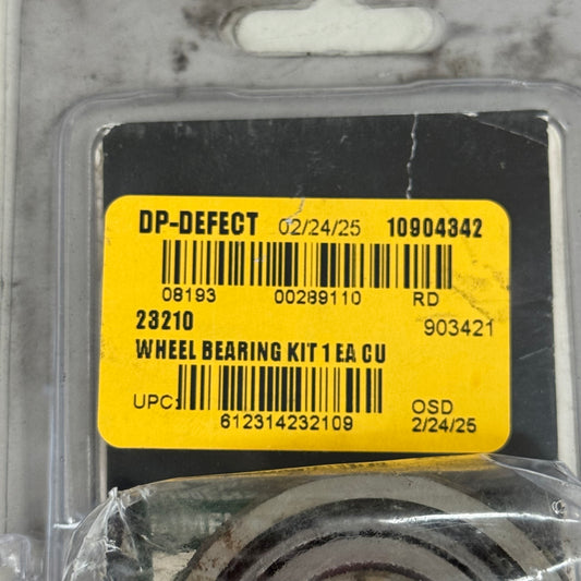 ZA@ CURT Trailer Wheel Bearing Replacement Kit 1" 23210 (As-is- Distressed Packaging/ Missing Parts)