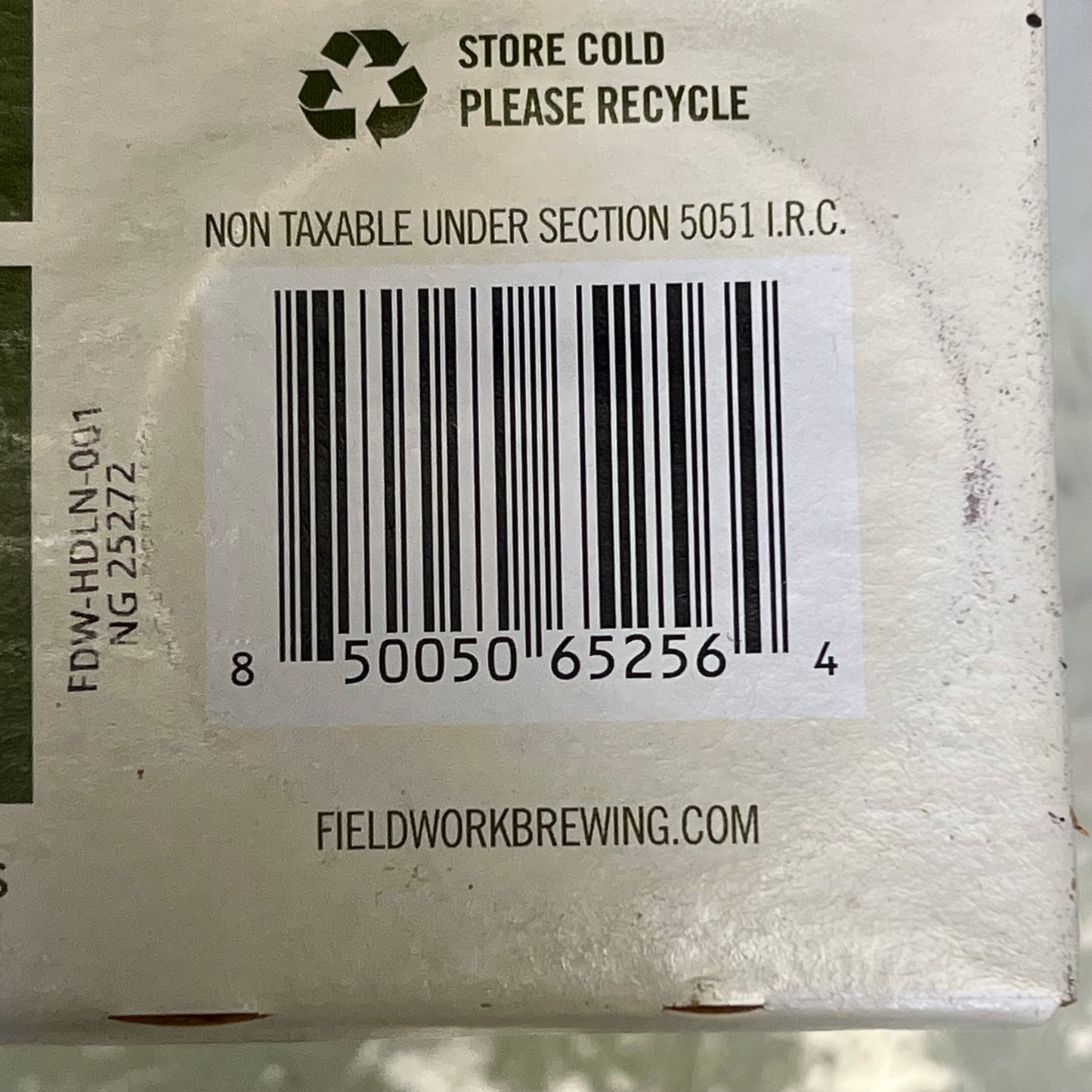 ZA@ FIELDWORK (3 PACK, 12 CANS TOTAL) Headliner Non-Alcoholic IPA 16 Fl Oz (Slight|ly Distressed Packaging)