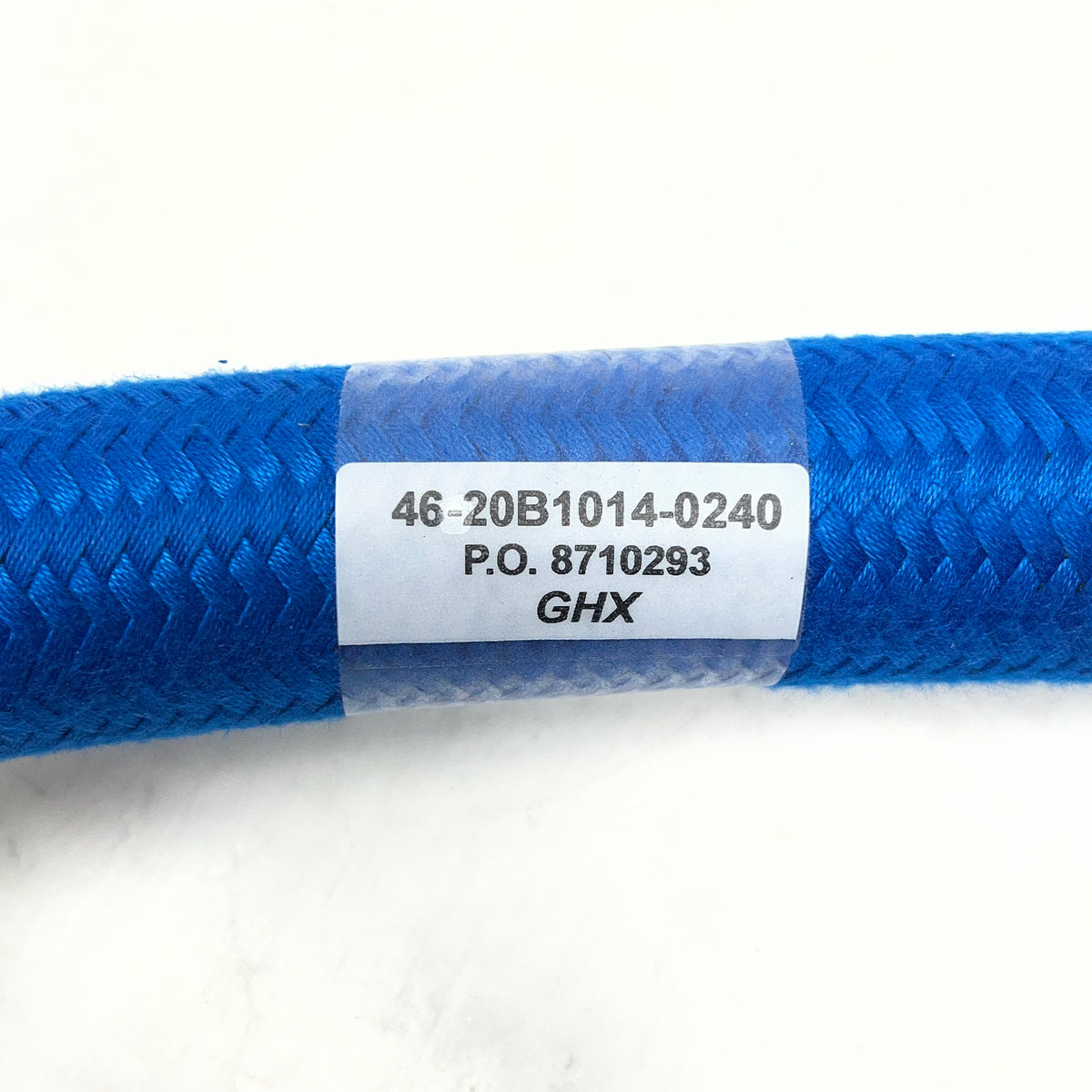 GHX INDUSTRIAL Cooler To Transmission Hose Assembly Blue 46-20B1014-0240