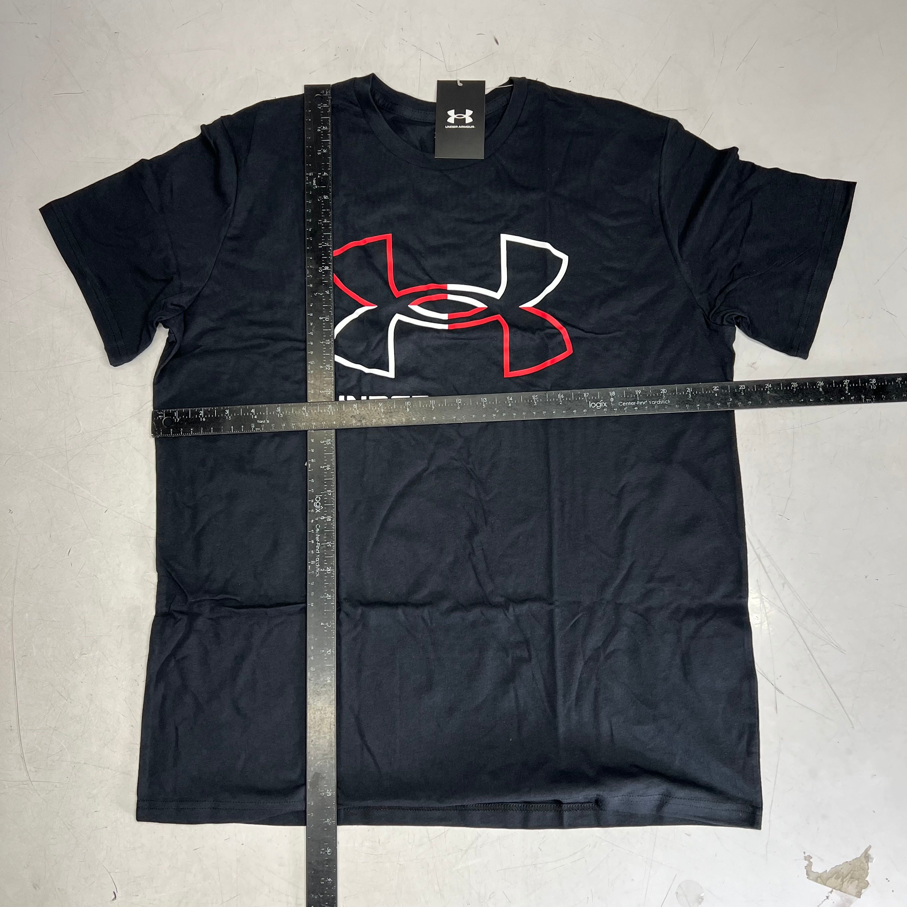 UNDER ARMOUR Ua Foundation Graphic Tee Short Sleeve Men's Sz XL