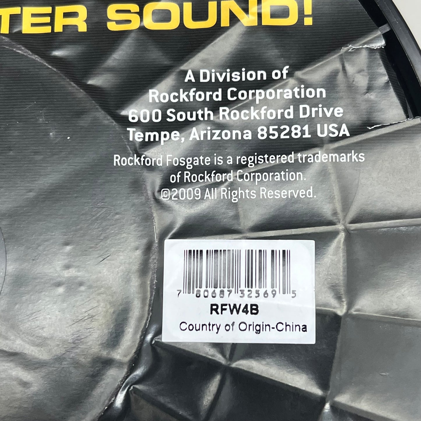 ROCKFOSGATE Power Wire 4 AWG Max Performance w/ More Copper Content 100' RFW4B