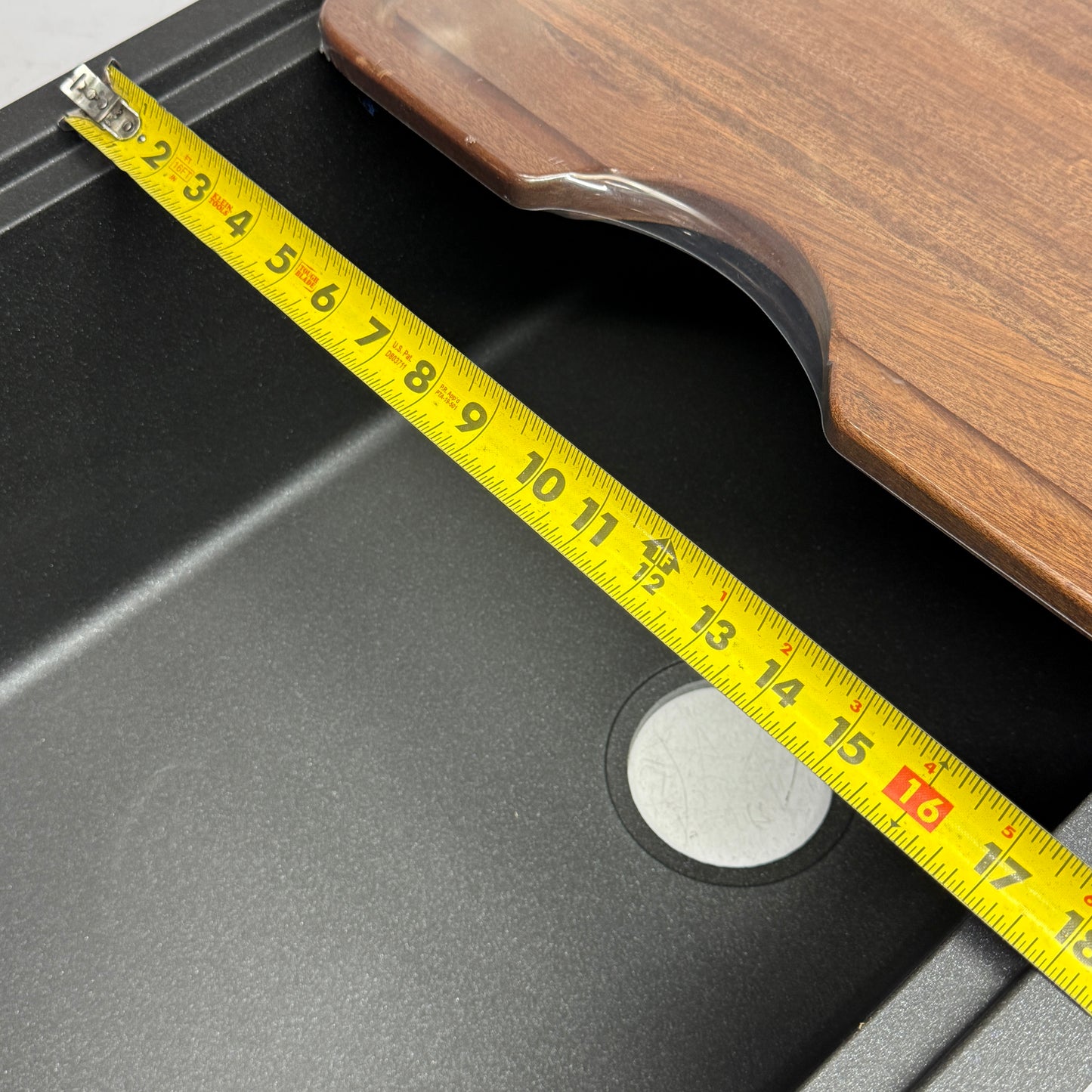 Z@ ELKAY SCHOCK Chelsea N100X Onyx (Black) w/Cutting Board GERMANY