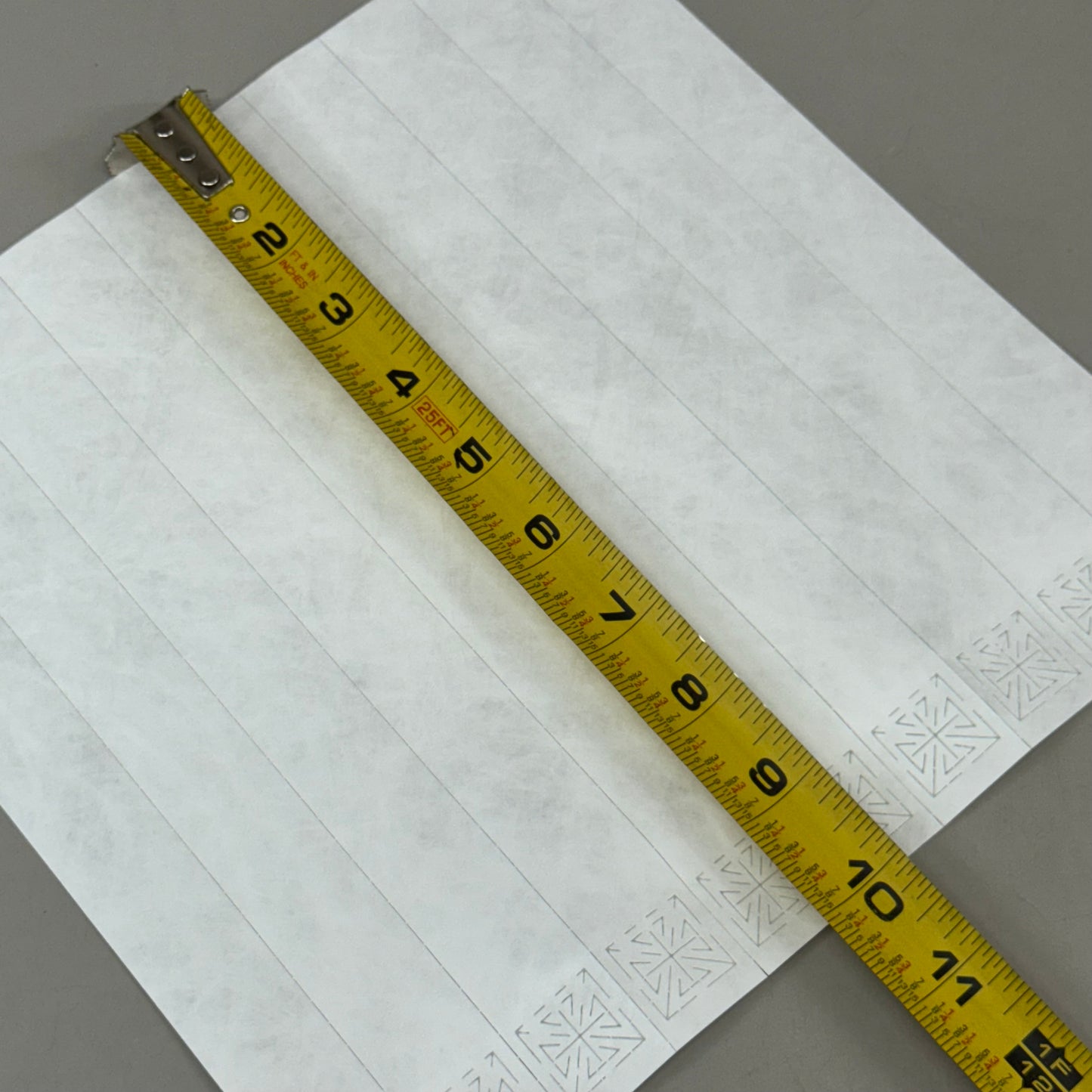 PDC (1000 Pack) Secureline Short Stay I.D. Write On Wrist Band Bracelets White 3000-11-PDR Adhesive Closure