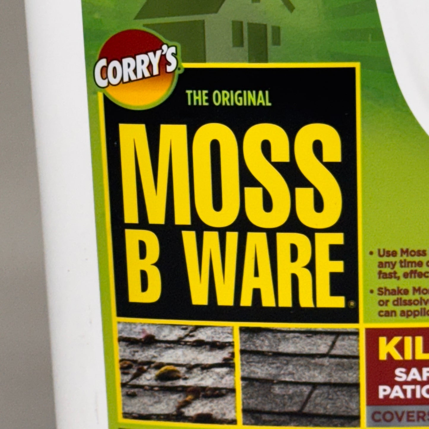 ZA@ CORRY'S The Original Moss B Ware Moss Killer 11LB 300523217 White AS-IS