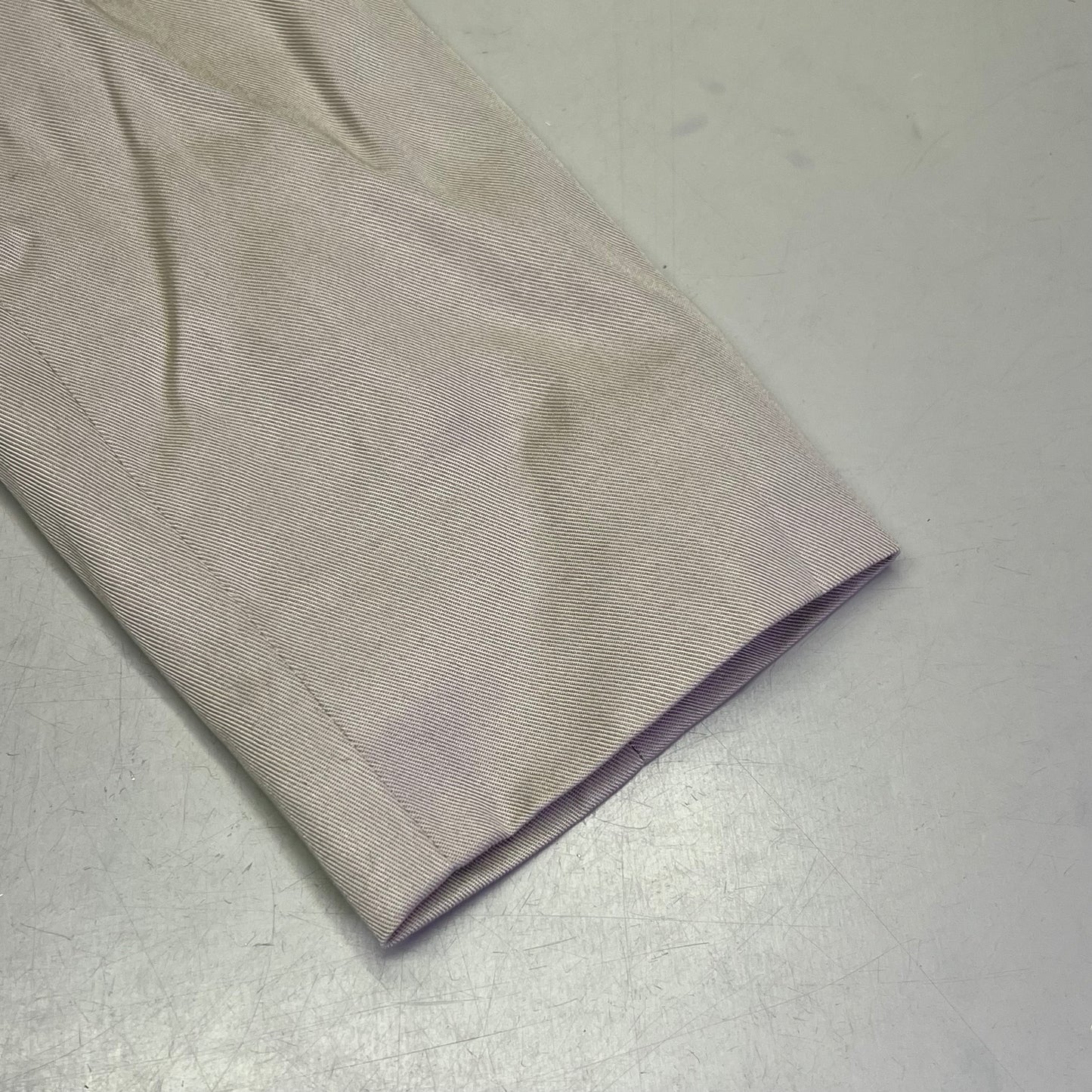 CLUB MONACO Long Trench Coat 100% Lyocell Shell Women's Sz S Light Khaki