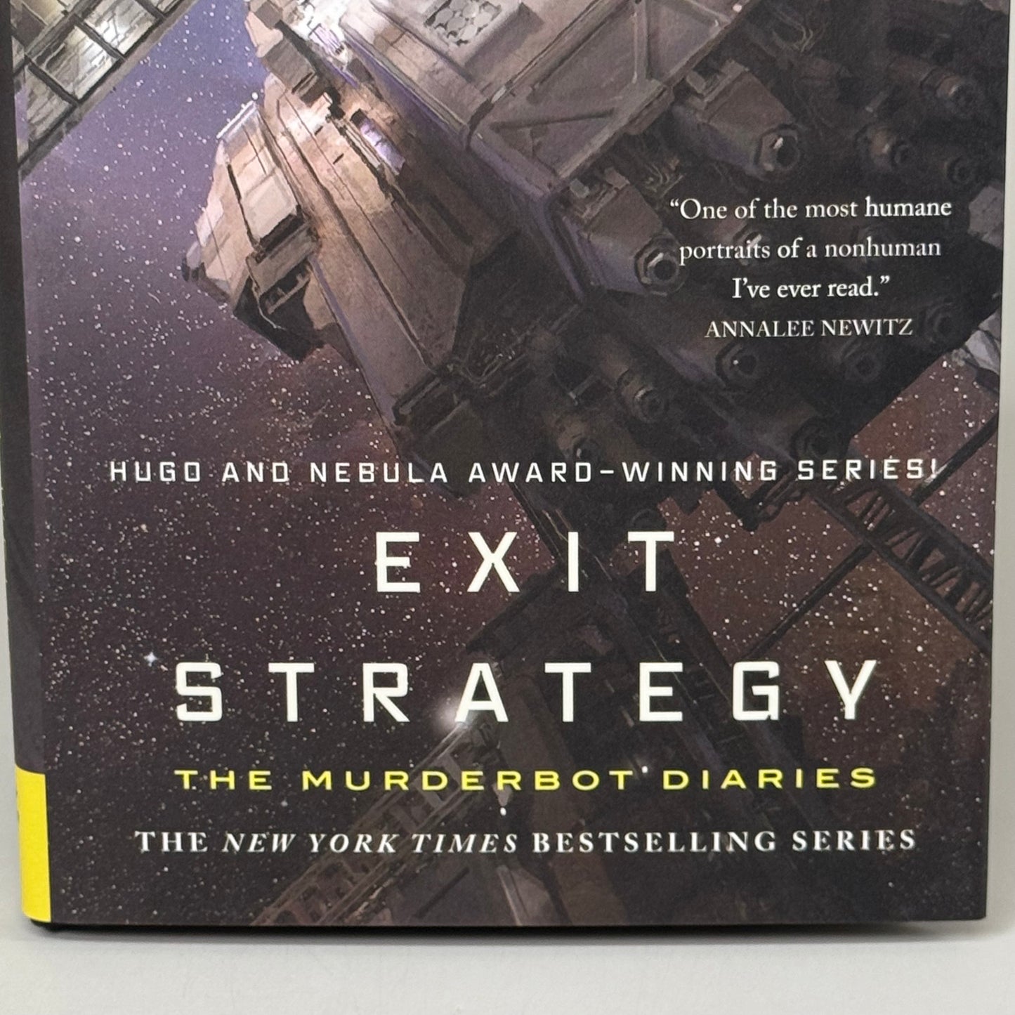 EXIT STRATEGY The Murderbot Diaries by Martha Wells Hardcover Book