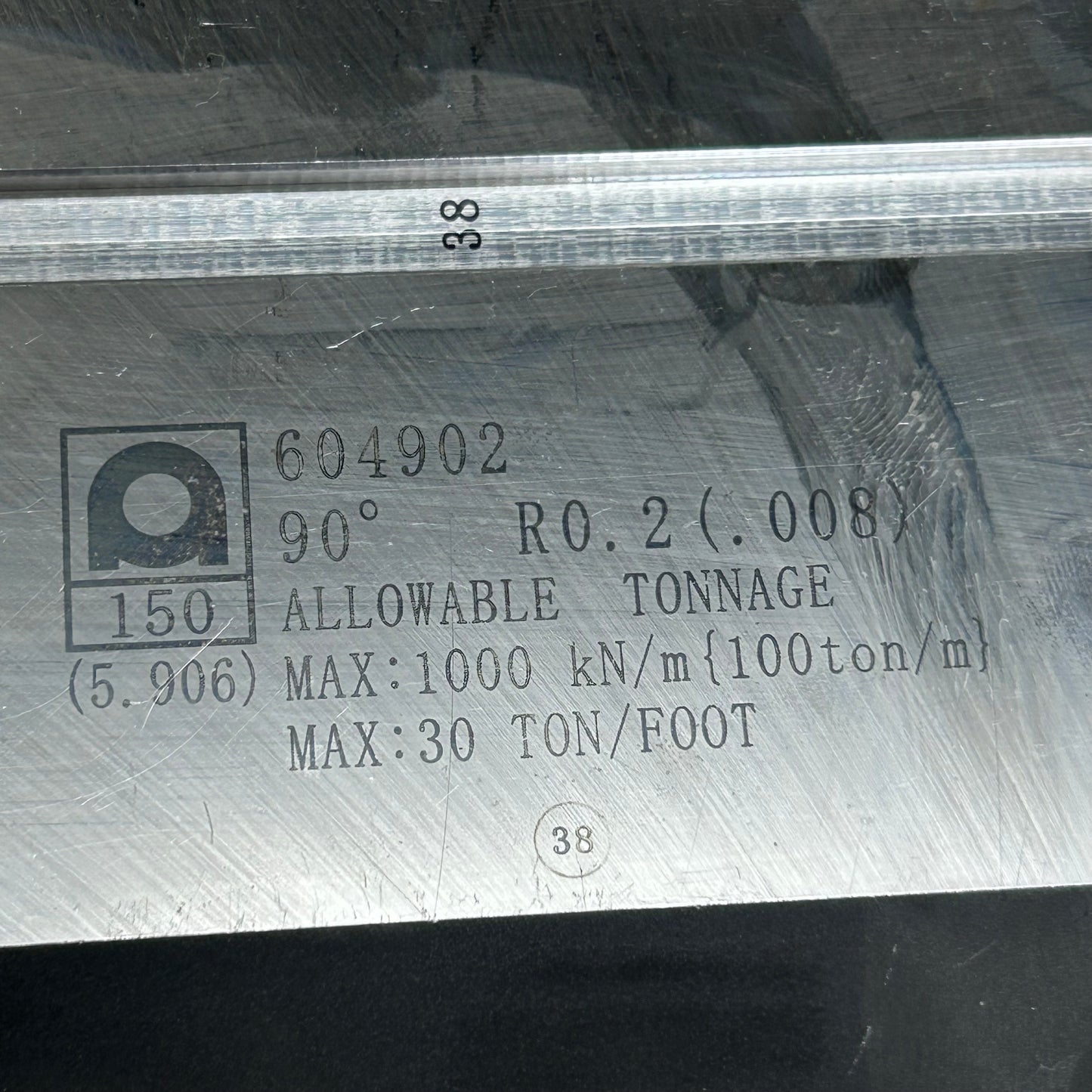 Stainless Steel Break Pressing Tool Kit Chrome 604902 New